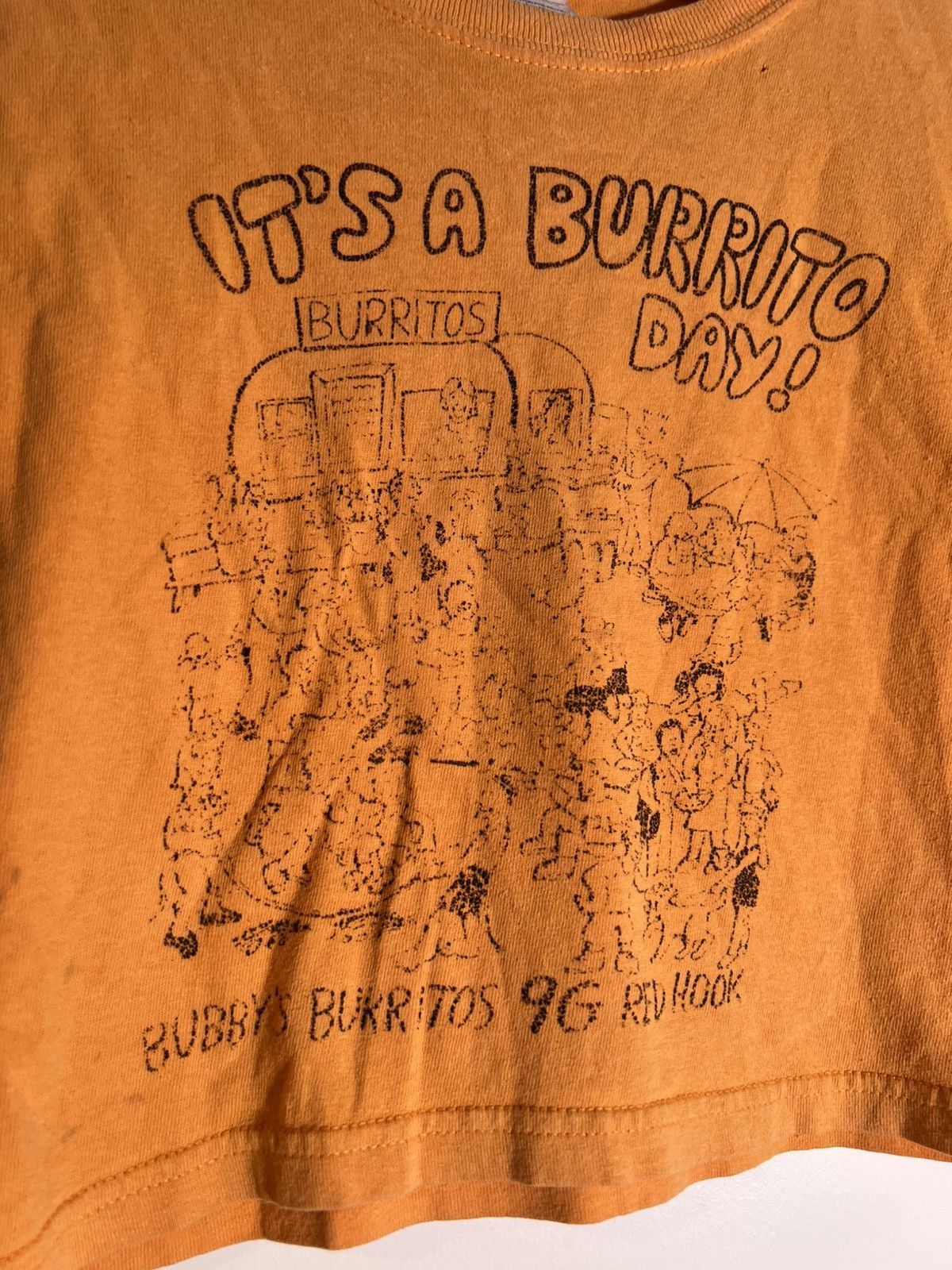 Vintage 2000’s Y2K VTG Vintage Burrito Day Retro Streetwear T Shirt Size XXS / US 00 / IT 34 - 4 Thumbnail