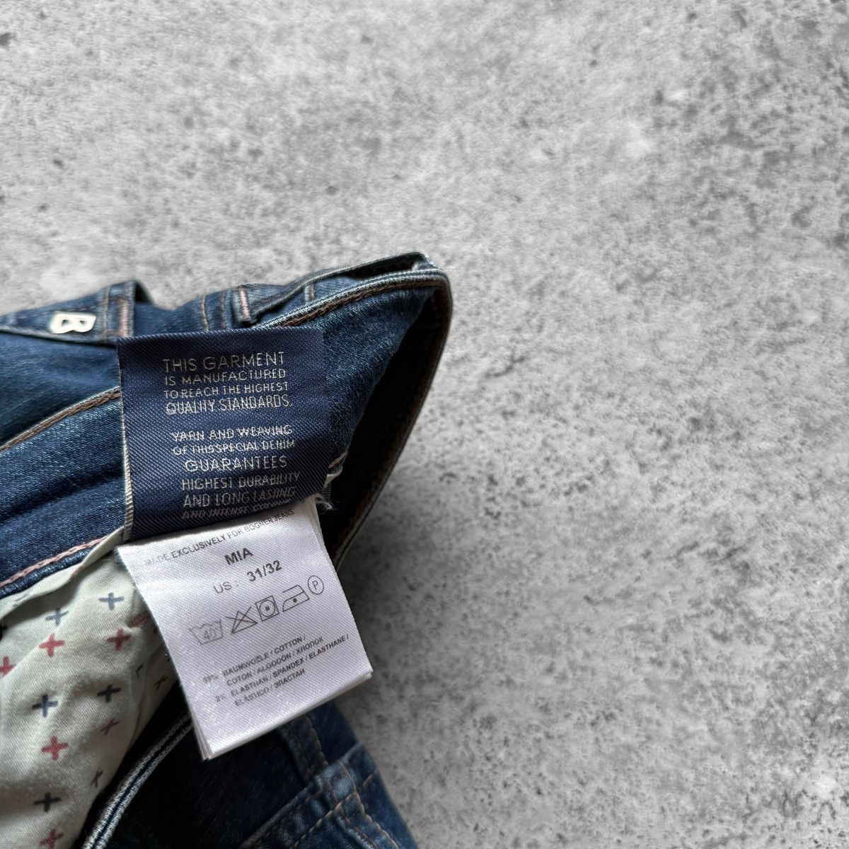 Bogner Bogner Jeans Womens Distressed Ripped Slim Fit Denim Jeans Size 32" / US 10 / IT 46 - 8 Thumbnail