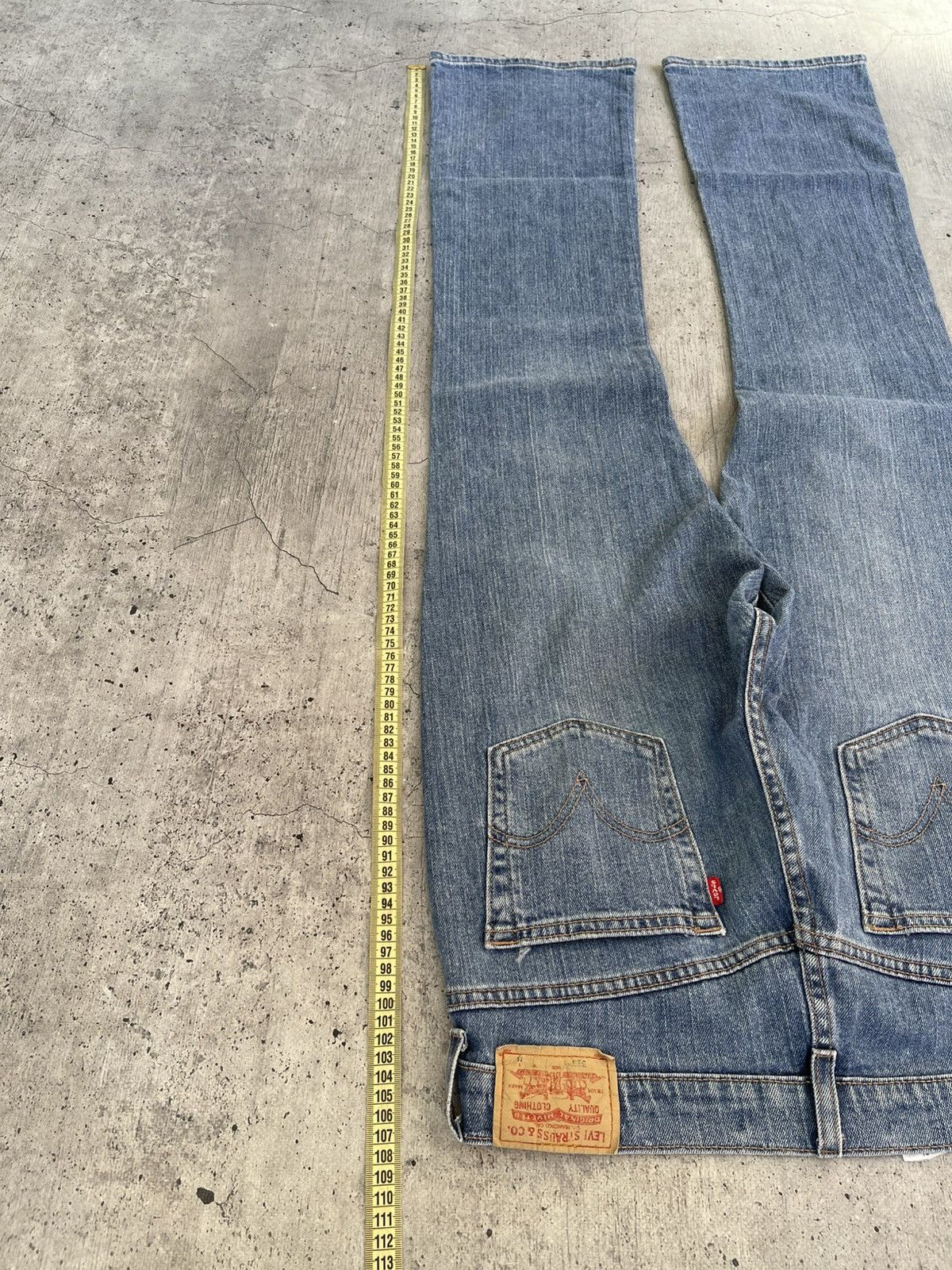 Levi's × Vintage Vintage Levis 515 Flared Bootcut Jeans Size US 32 / EU 48 - 5 Thumbnail