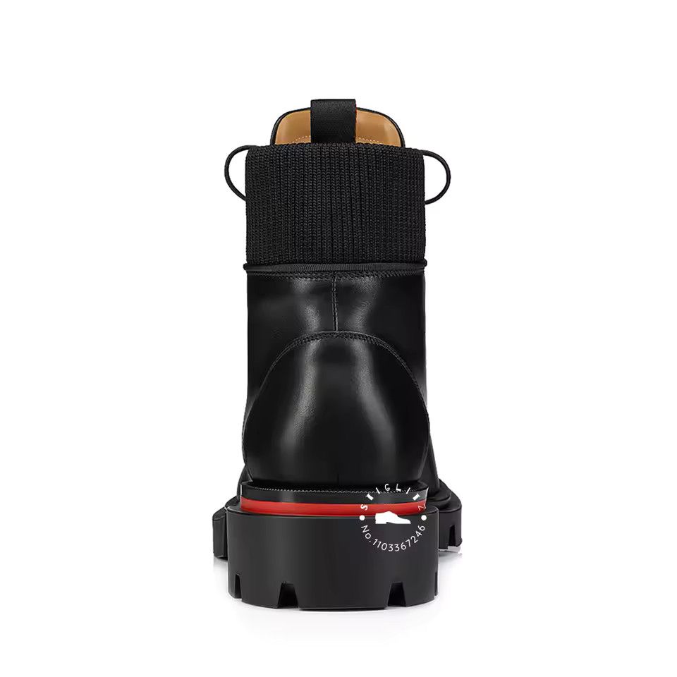 Christian Louboutin o1s1wg110225 Boots in Black Size US 12 / EU 45 - 4 Thumbnail