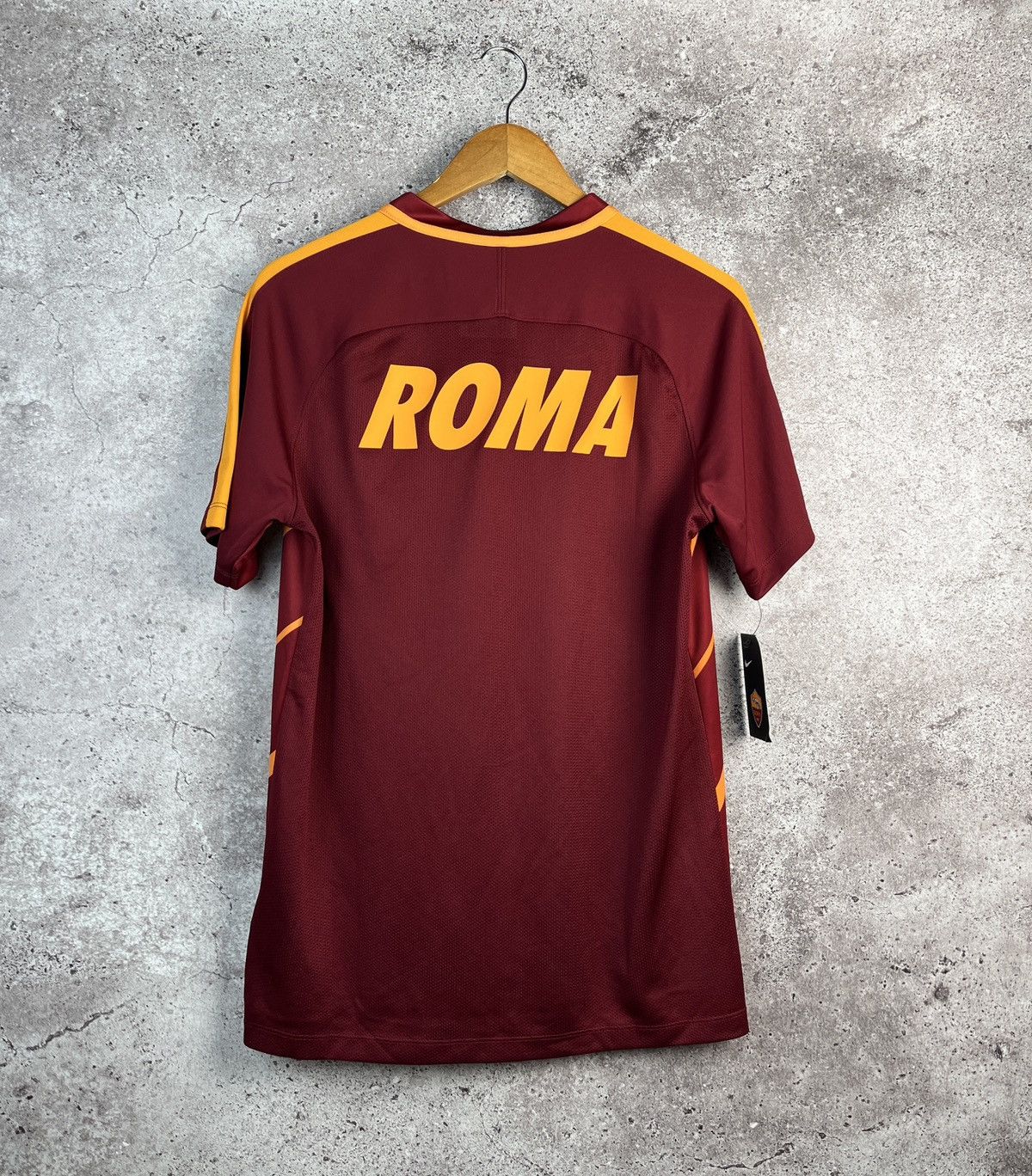 Nike Nike AS Roma 2017-18 Training Soccer Shirt Jersey Size US M / EU 48-50 / 2 - 2 Thumbnail