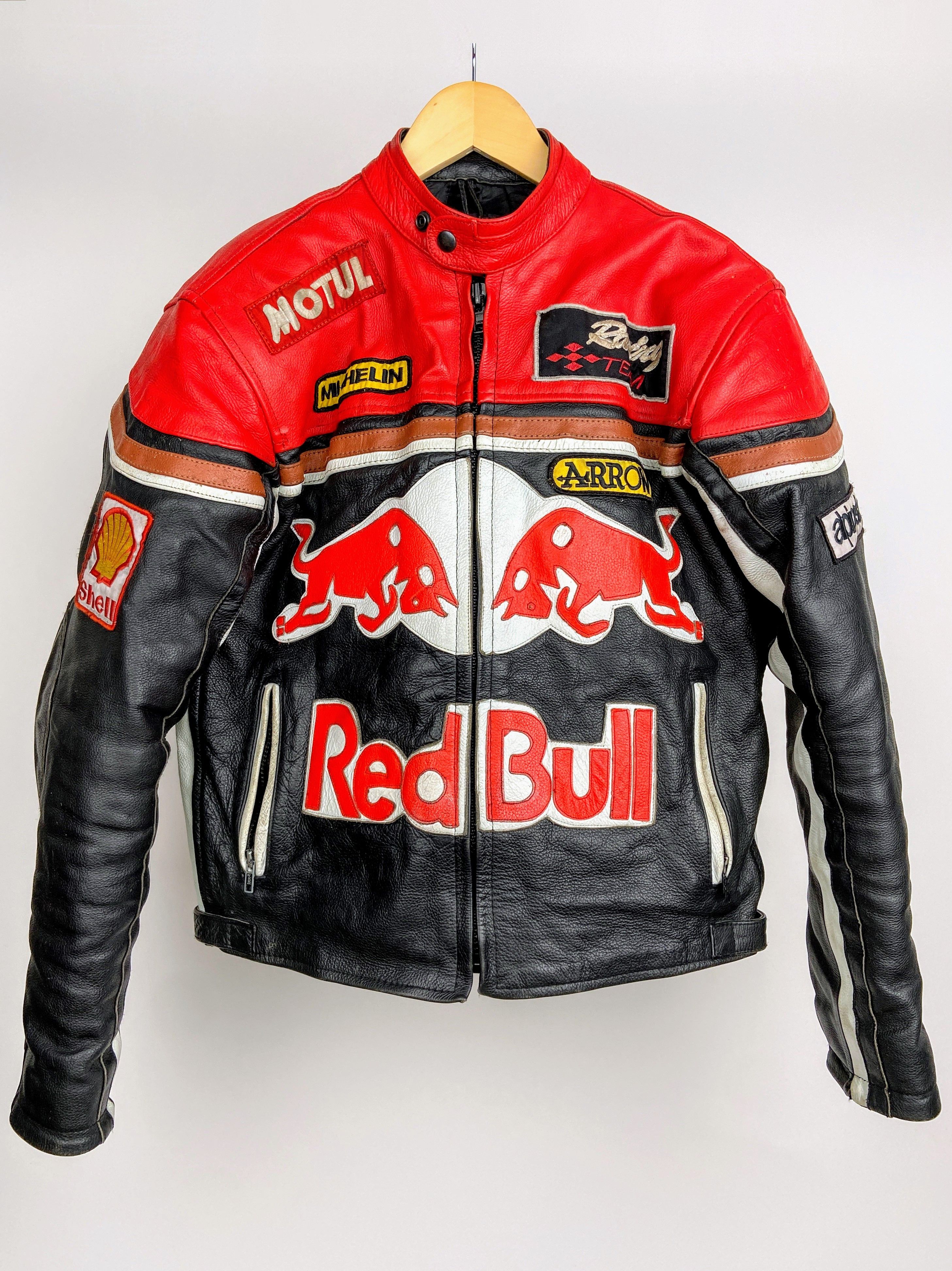 Men's Red Bull Leather Jackets | Grailed