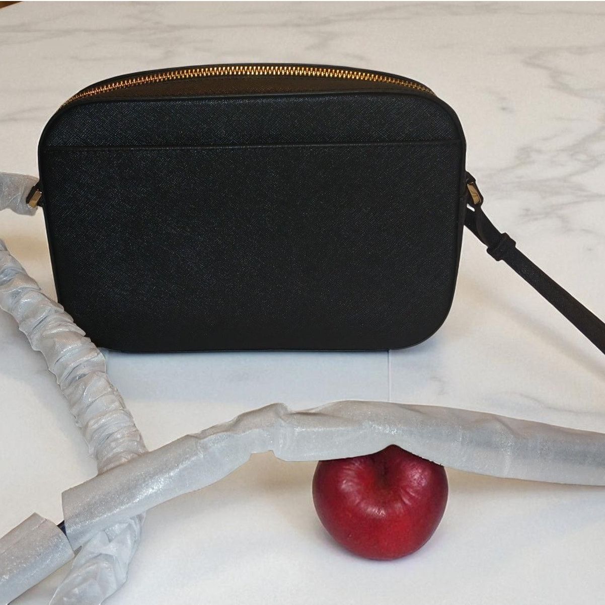 Michael Kors Michael Kors Jet Set Large Saffiano Leather Crossbody Bag Size ONE SIZE - 2 Thumbnail