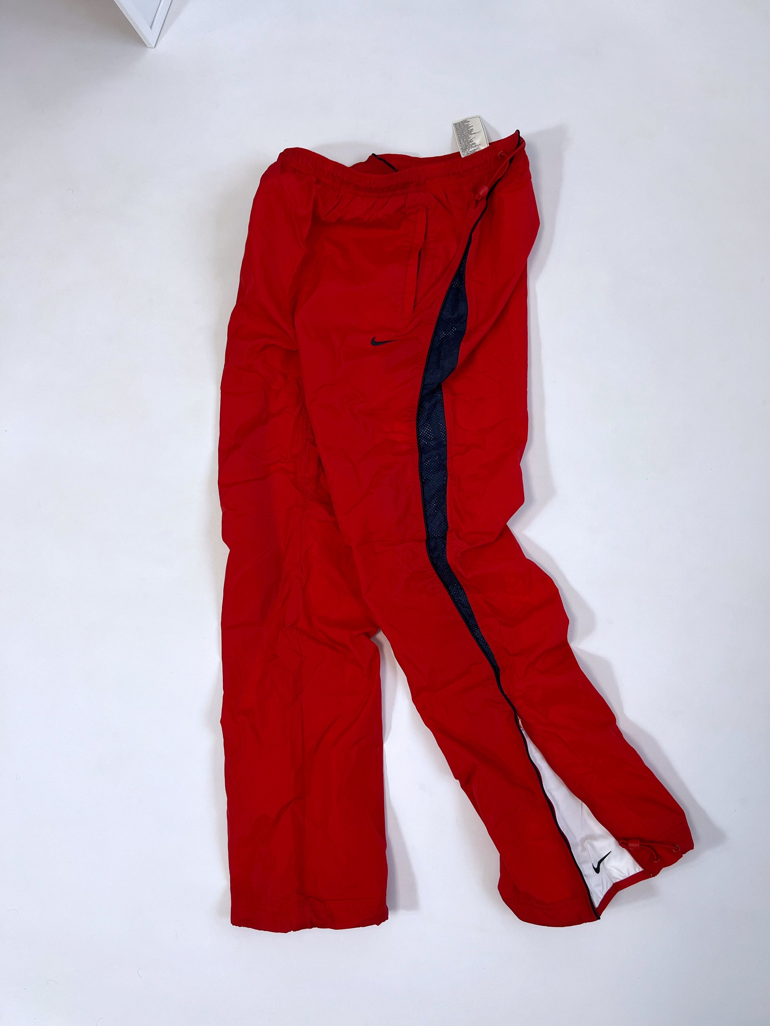 Nike Nike vintage pants zip red Size 30" / US 8 / IT 44 - 7 Thumbnail