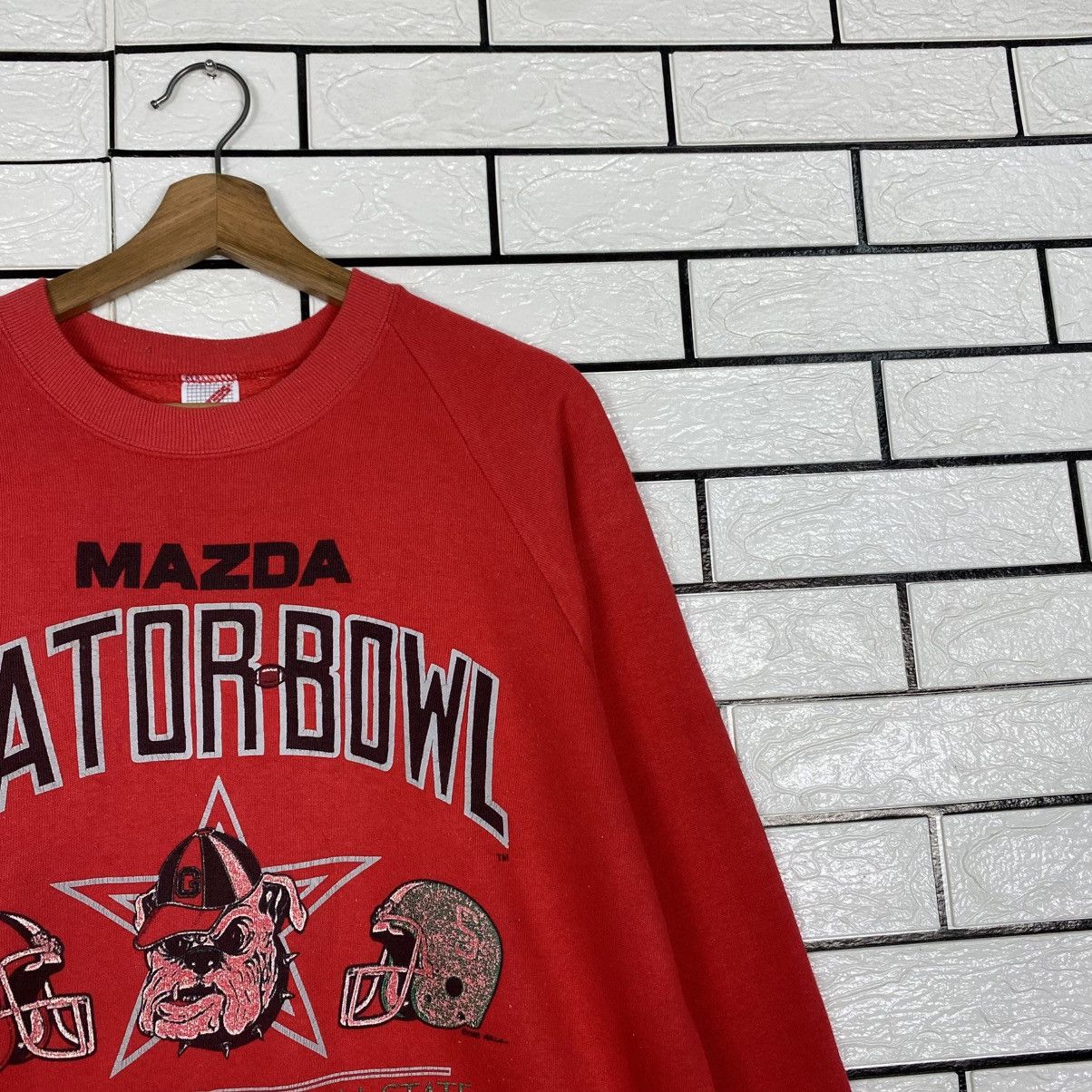 Vintage Vtg 99 Mazda Gator Bowl Georgia Bulldogs vs Michigan State Size US L / EU 52-54 / 3 - 7 Thumbnail