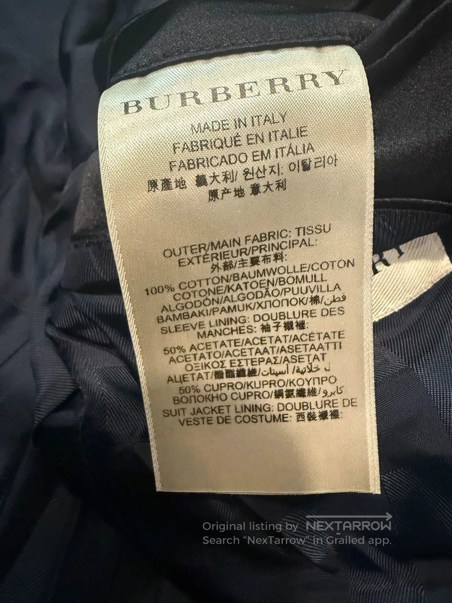 Burberry Burberry Velvet Suit Jacket. Size US M / EU 48-50 / 2 - 5 Thumbnail