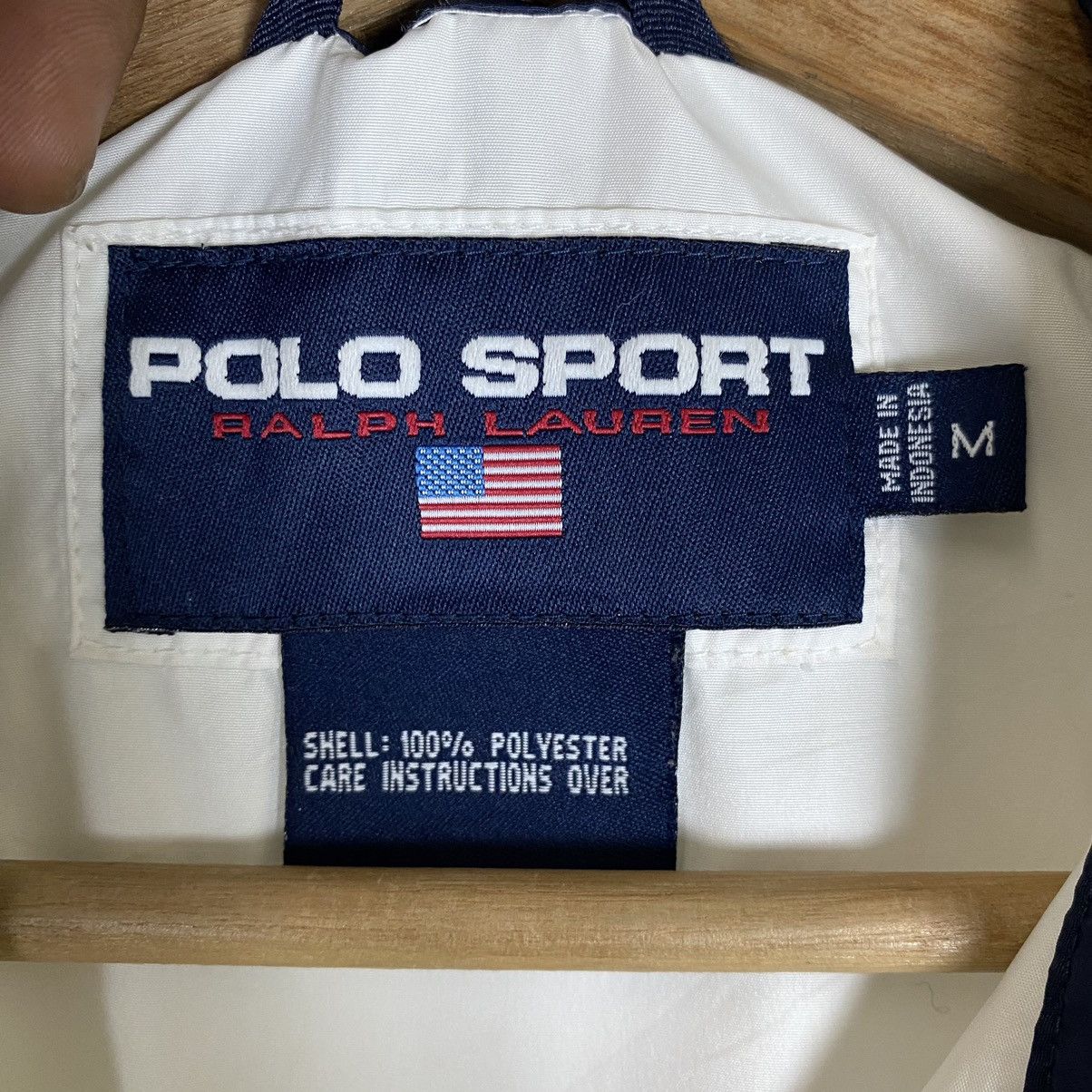 Ralph Lauren ✨Polo Sport by Ralph Lauren zipper white jacket size M Size US M / EU 48-50 / 2 - 10 Thumbnail
