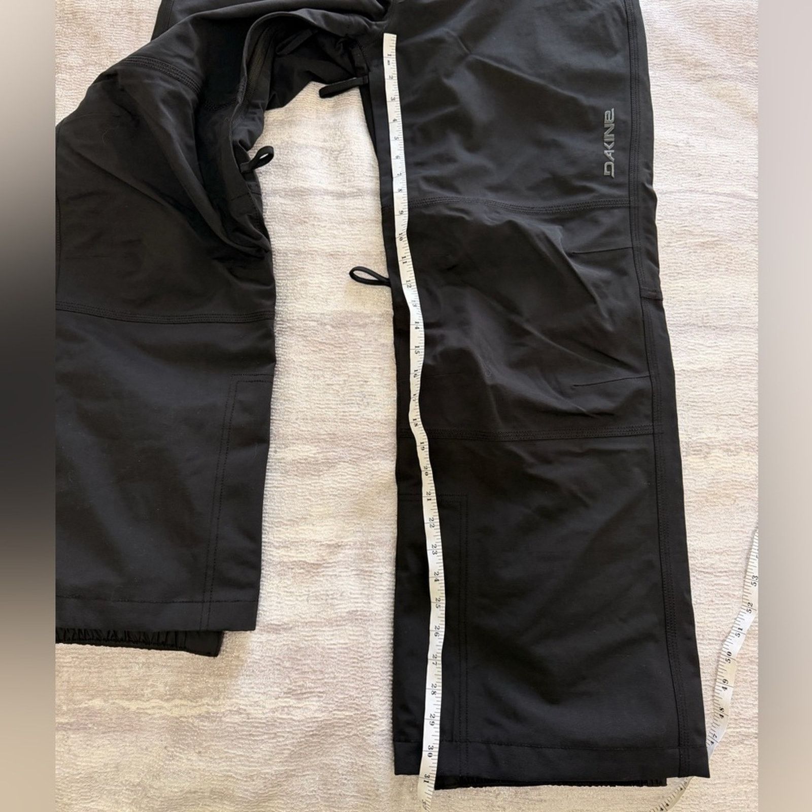 Dakine NWT! Dakine Unisex A-1 Black Snow pants, Size S Size 27" / US 4 / IT 40 - 9 Thumbnail