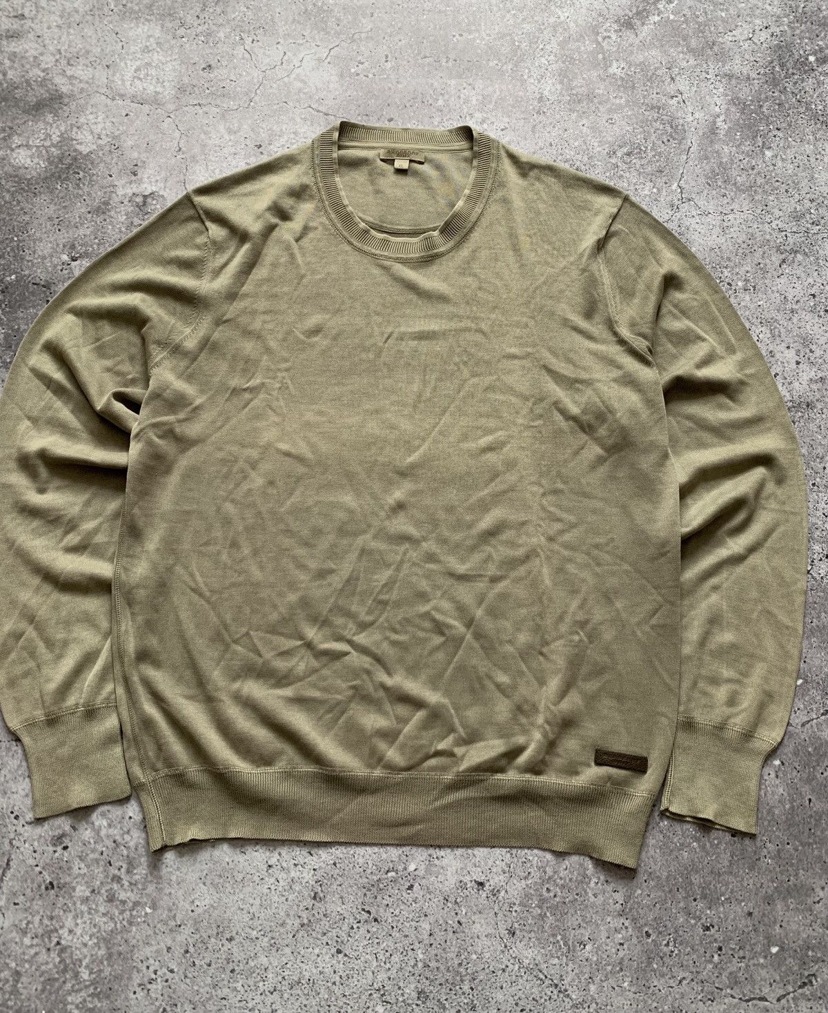 Burberry 🔥BURBERRY BRIT OLD MONEY STYLE LIGHT SWEATSHIRT Size US XL / EU 56 / 4 - 4 Thumbnail