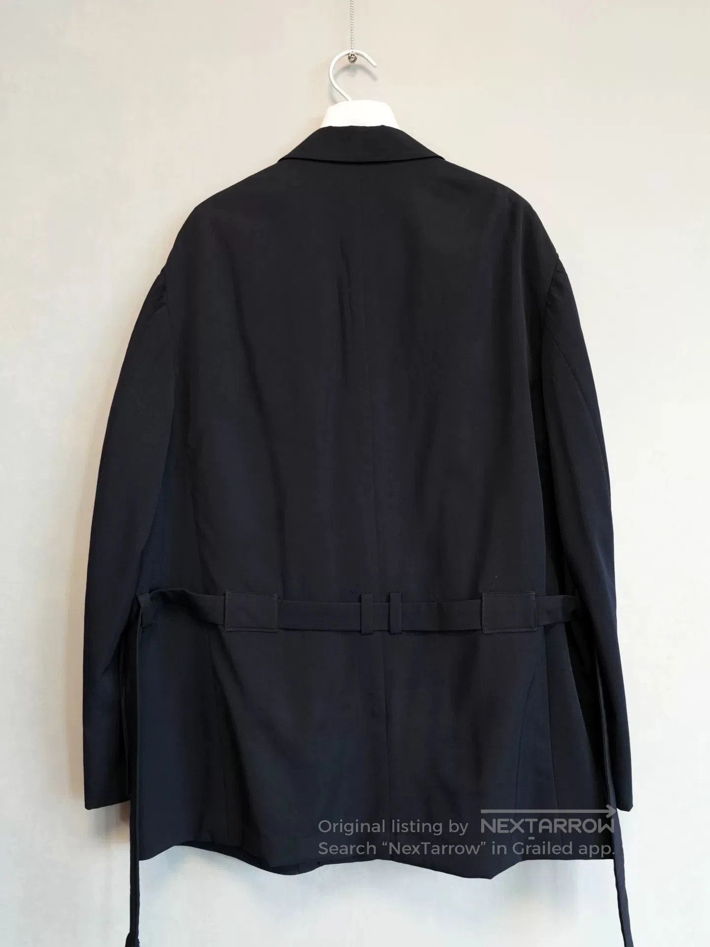 Yohji Yamamoto Yohji Yamamoto Wool Jacket Navy Blue. Size US M / EU 48-50 / 2 - 4 Thumbnail