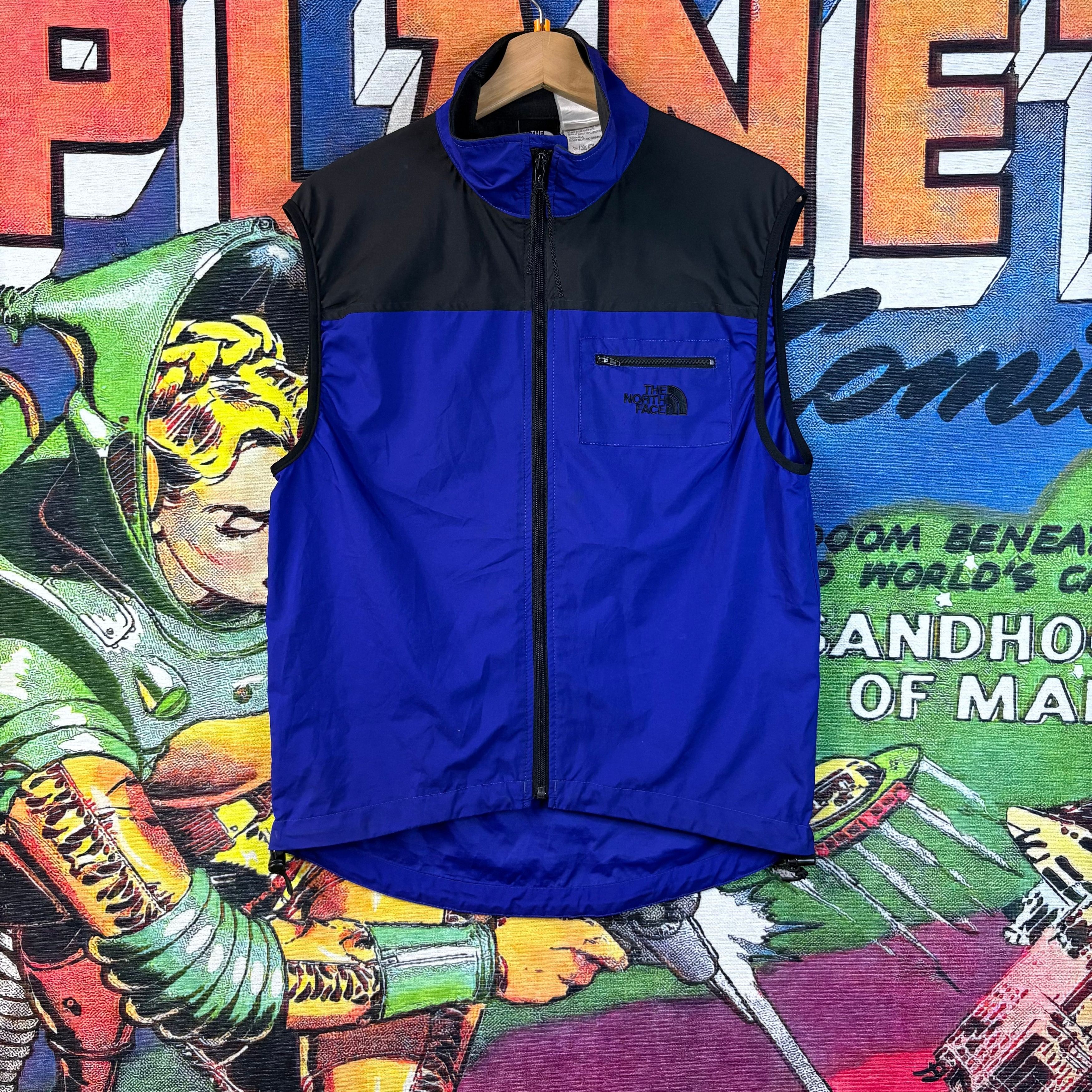 The North Face The North Face Blue And Black Vest Size Small Size US S / EU 44-46 / 1 - 1 Thumbnail