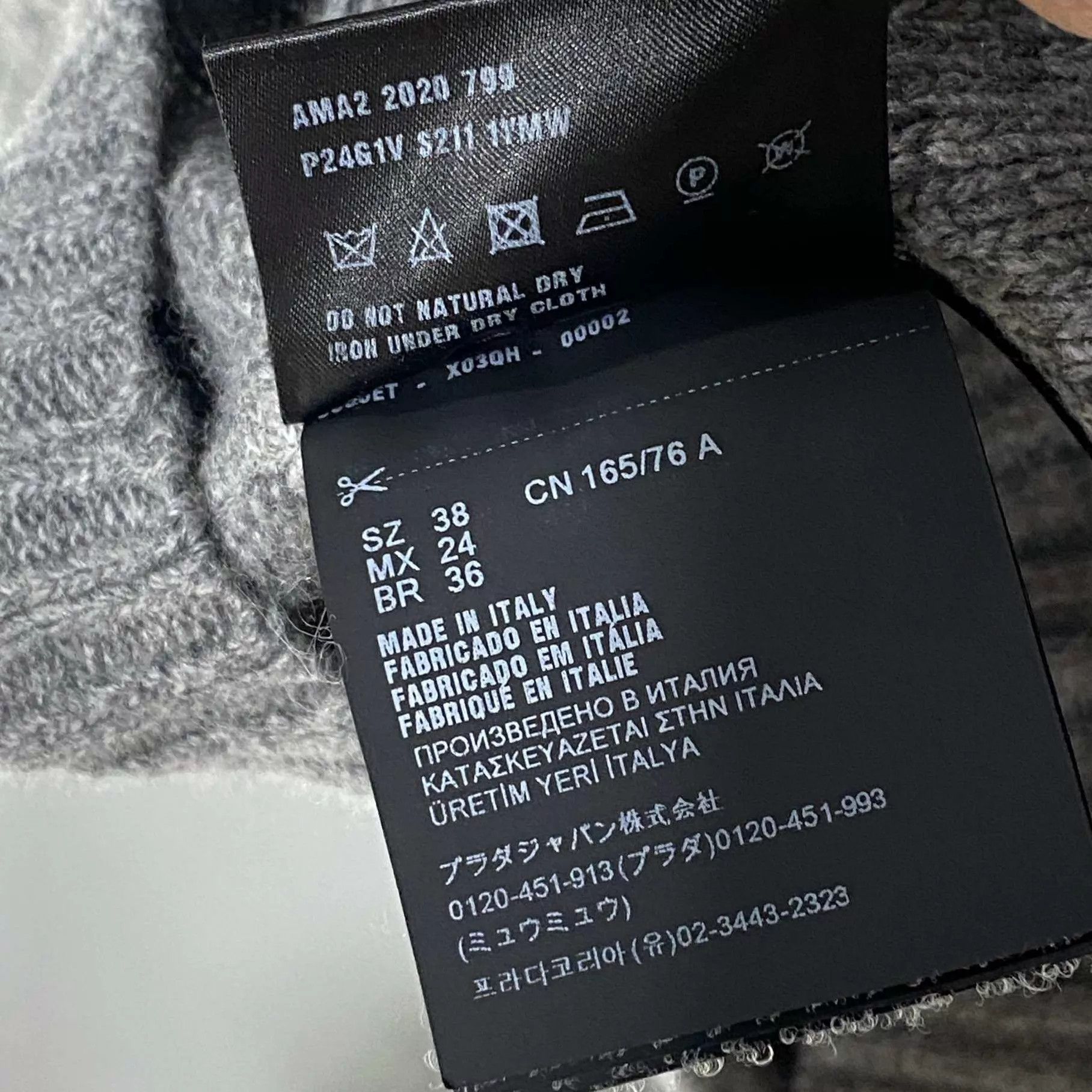 Prada PRADA Slogan Logo Crewneck Sweater 38 Size XS / US 0-2 / IT 36-38 - 5 Thumbnail
