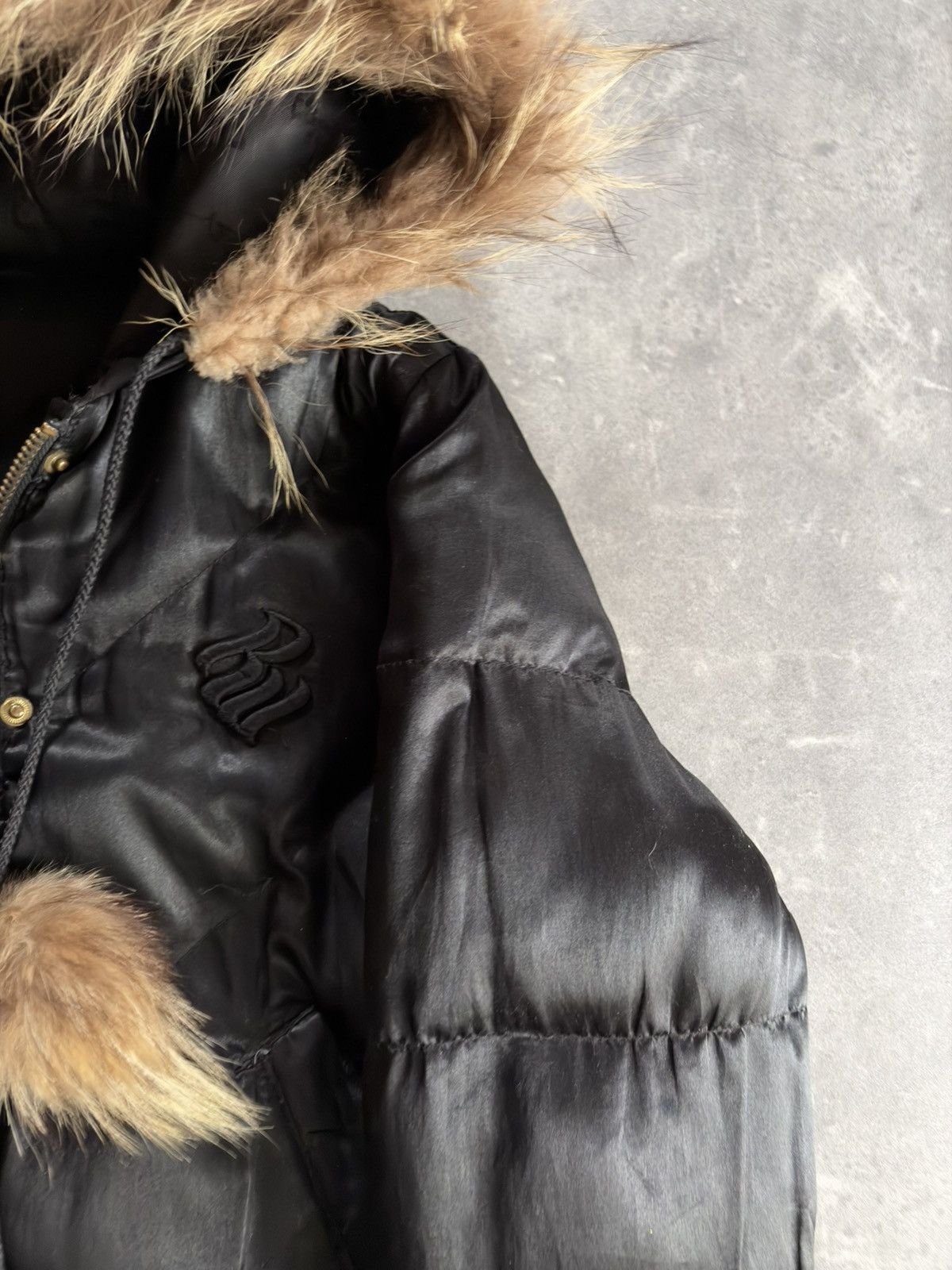 Rocawear 00s Rocawear Reversible Faux Fur Hooded Bomber Jacket M L Size M / US 6-8 / IT 42-44 - 7 Thumbnail