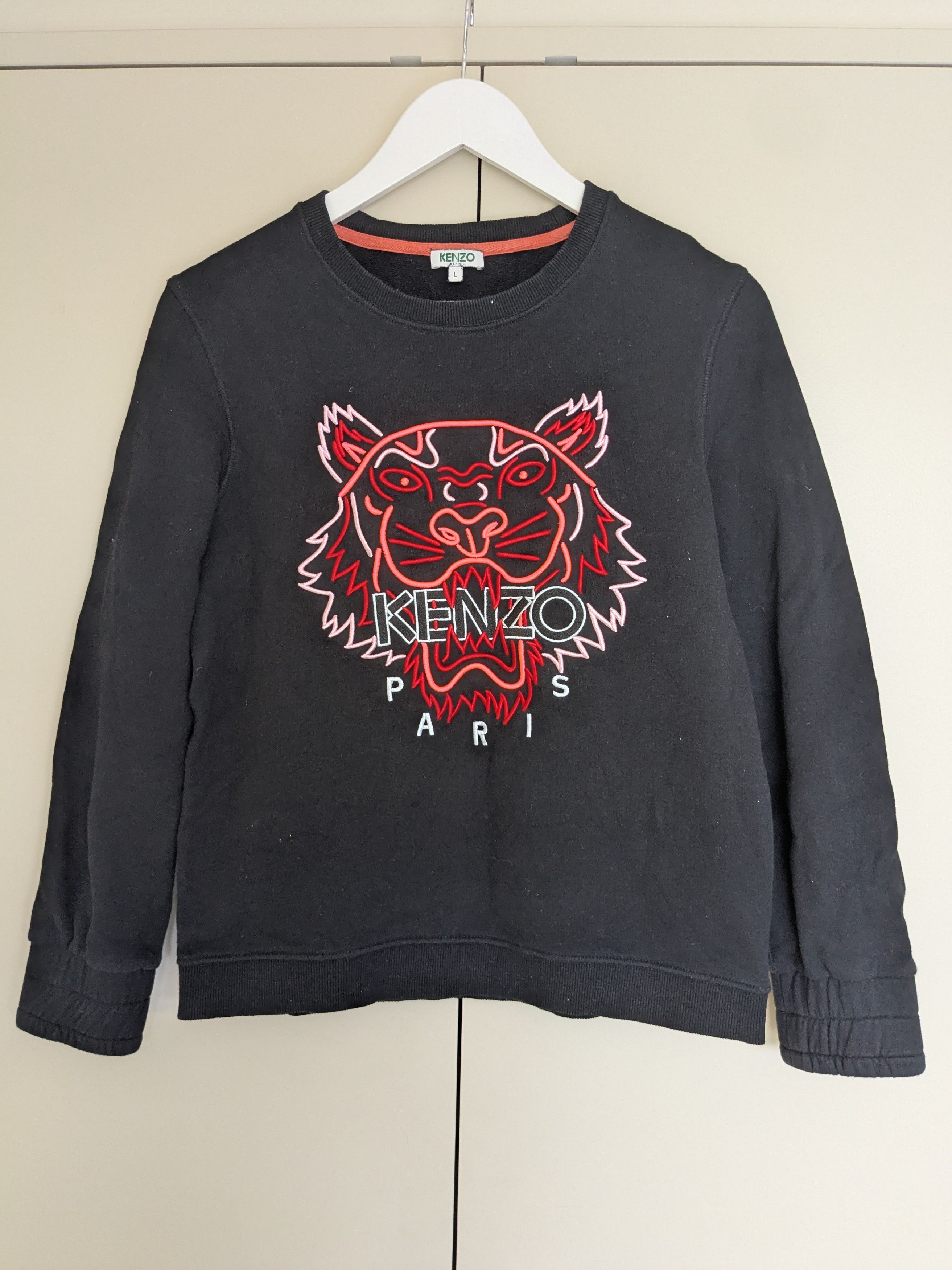 Kenzo KENZO "Tiger" sweater Size L / US 10 / IT 46 - 1 Thumbnail