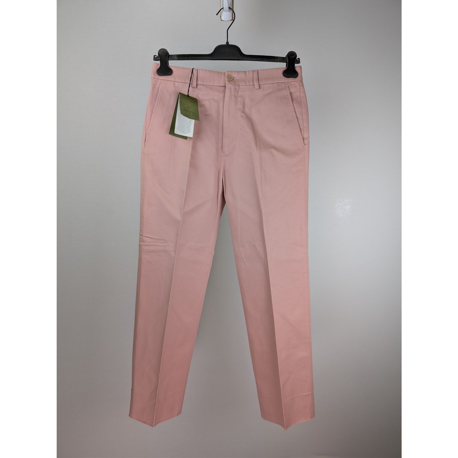 Gucci o1rshd1 Military Cotton Drill Treated Loose Pant in Pink Size US 32 / EU 48 - 1 Thumbnail