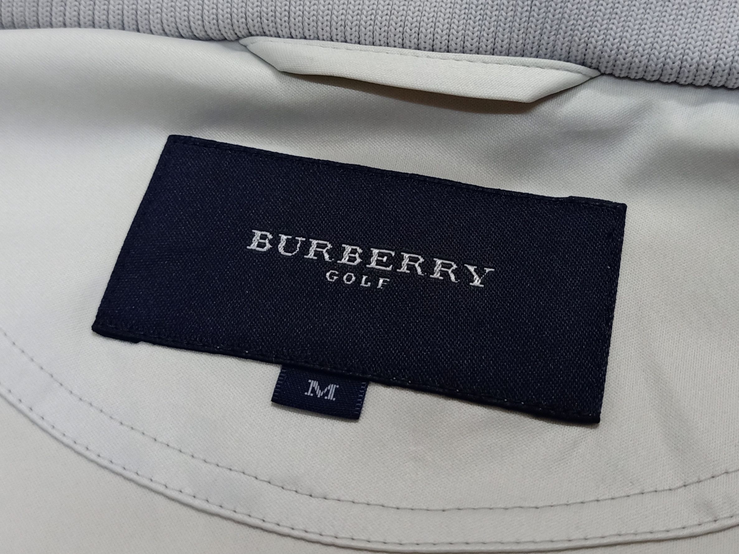 Burberry BURBERRY GOLF White Thin Hoodie Tucked In Golfer Jacket Size M / US 6-8 / IT 42-44 - 15 Thumbnail