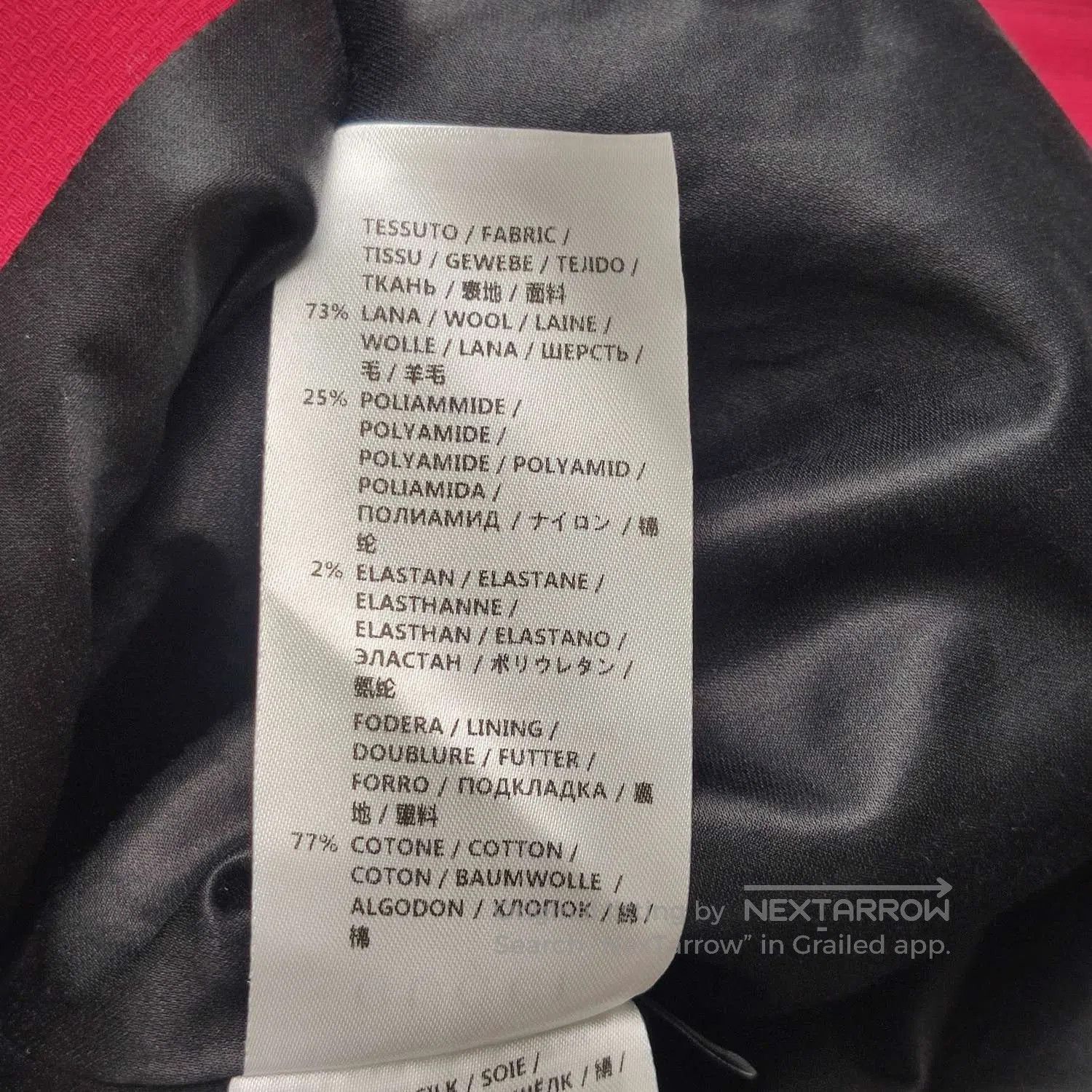 Gucci Gucci Red Wool Blend Single. Size XS / US 0-2 / IT 36-38 - 6 Thumbnail