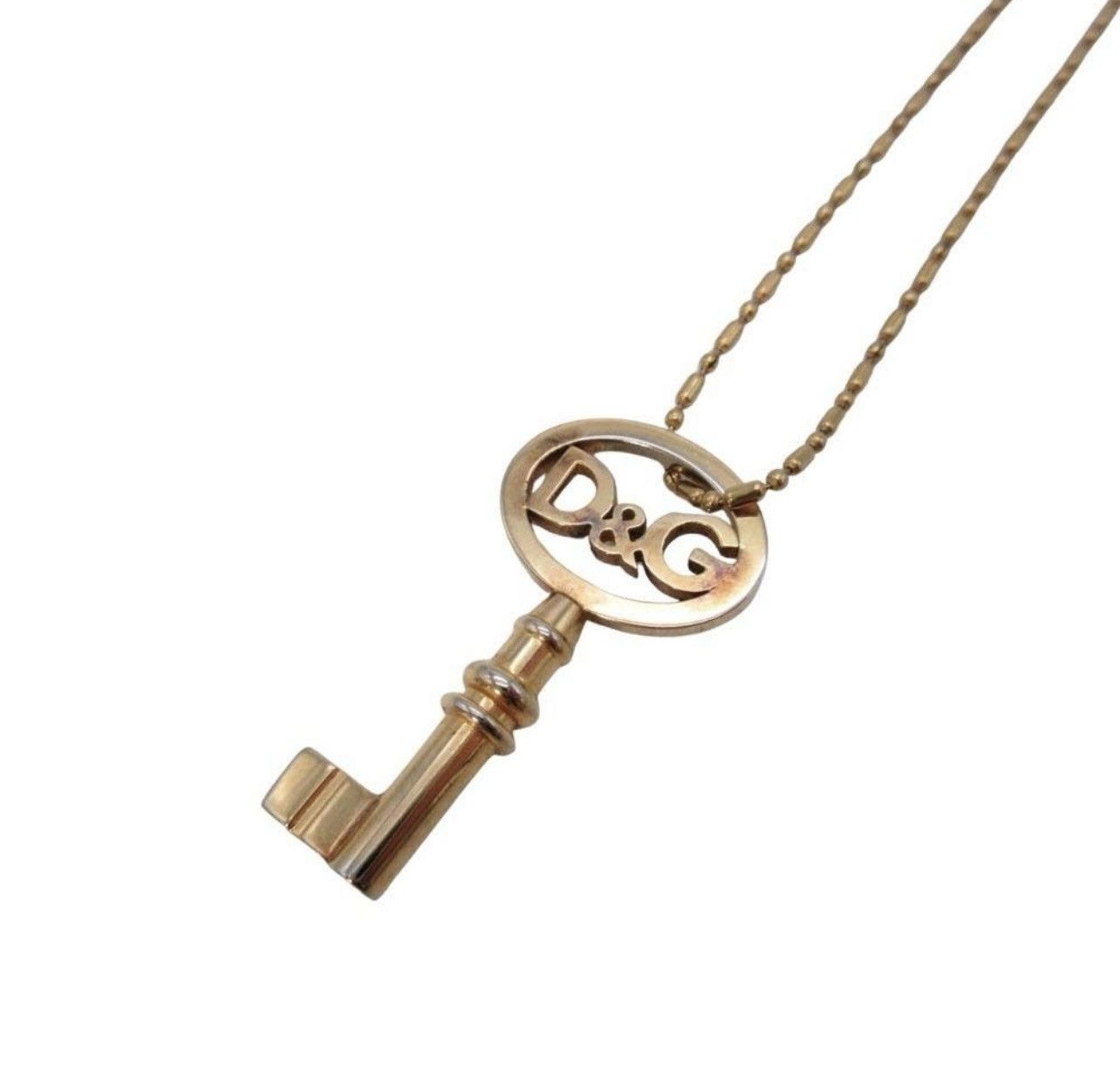 Dolce & Gabbana D&G Dolce & Gabbana Archival Logo Key Necklace Size ONE SIZE - 2 Thumbnail