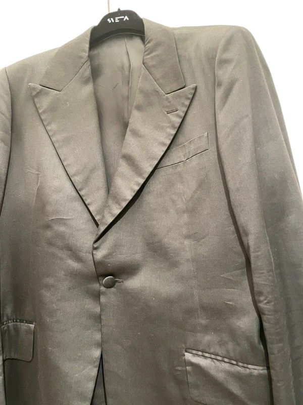Prada F/W 2012 ONE BUTTON SILK BLAZER JACKET Size US L / EU 52-54 / 3 - 4 Thumbnail