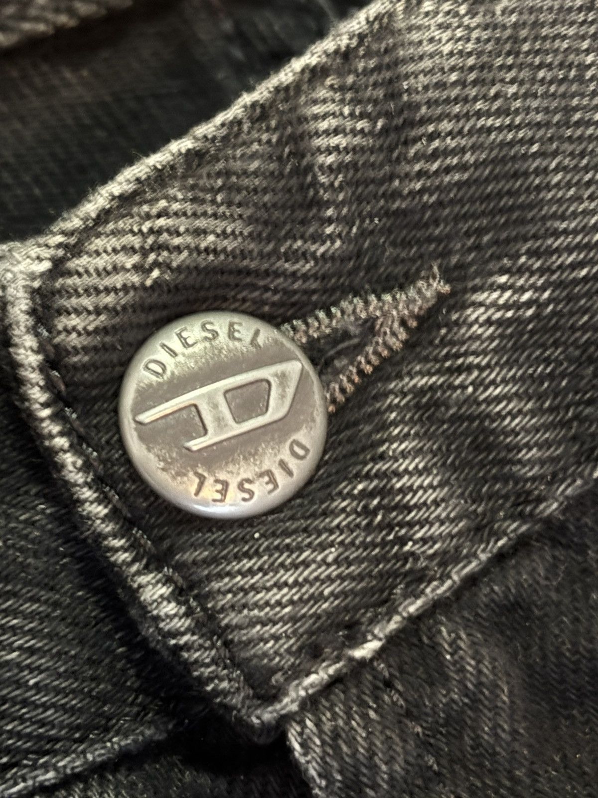 Diesel Diesel D Shift Denim Washed Black Size US 33 - 5 Thumbnail