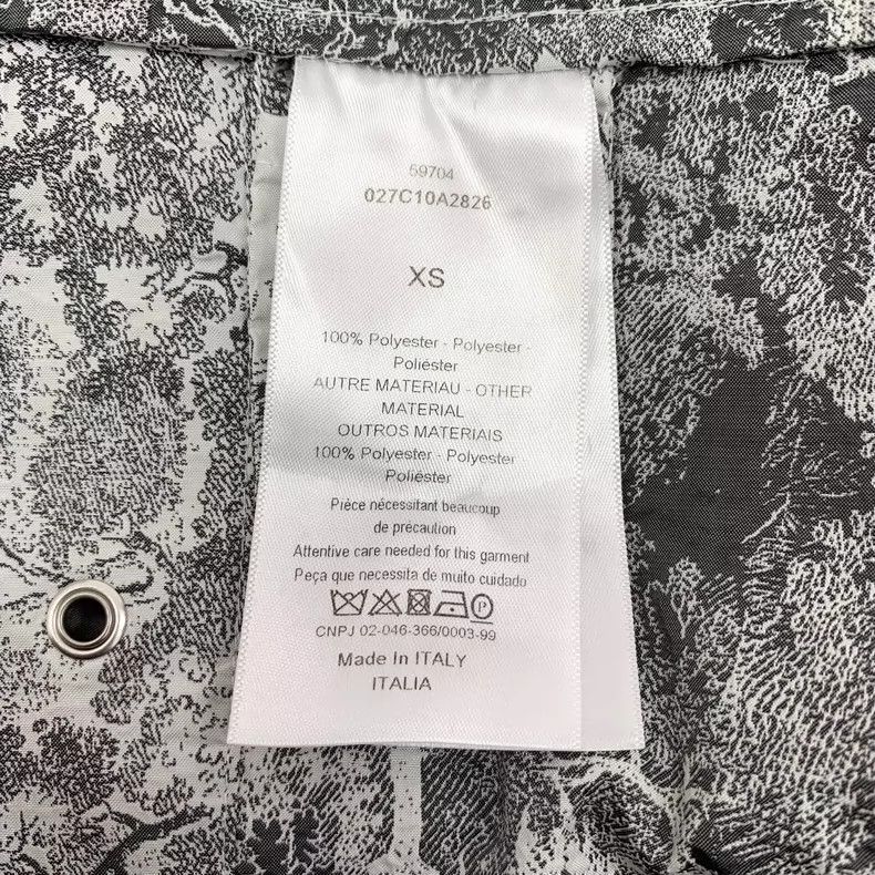 Dior Dior Color-matched animal jungle print full-print hooded dr Size XS / US 0-2 / IT 36-38 - 7 Thumbnail