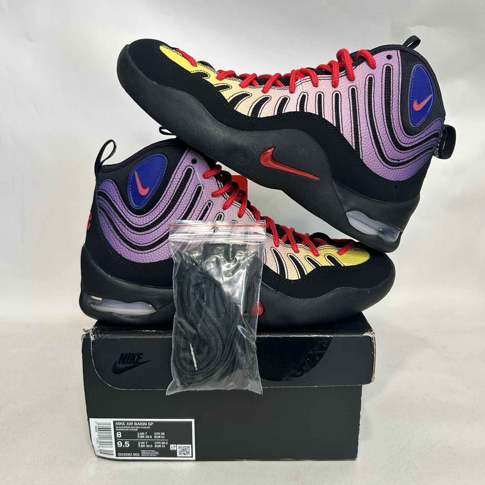 Nike Nike X Supreme Air Bakin SP “Black Gradient” DX3292-001 Size US 8 / EU 41 - 1 Thumbnail