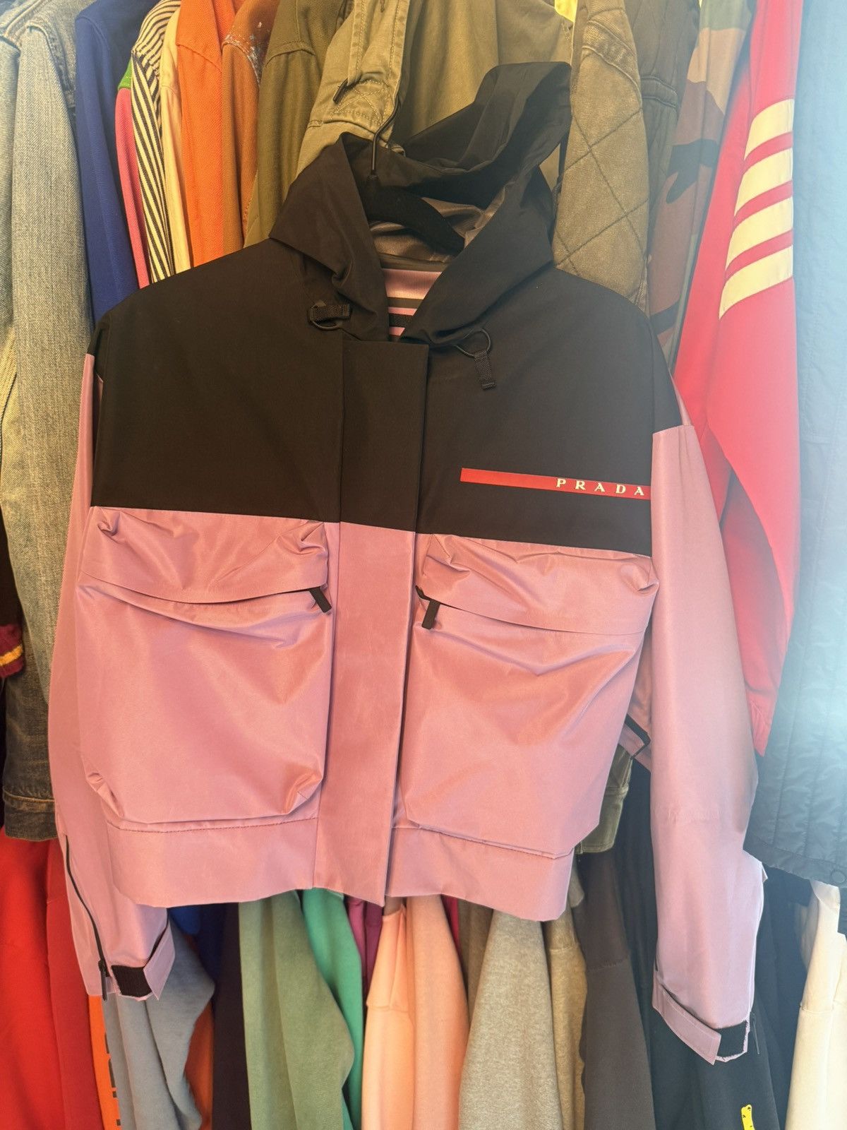 Prada Prada Linea Rossa Bi-color jacket Size M / US 6-8 / IT 42-44 - 1 Thumbnail