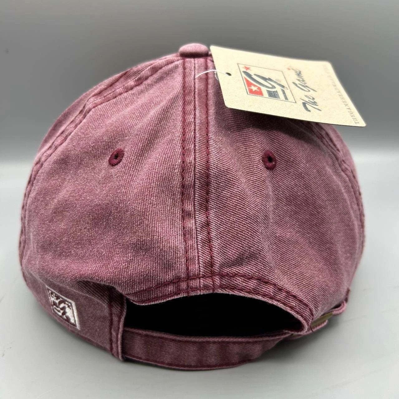 The Game Lake Tahoe Hat Men Red Embroidered Strap Back Cotton Size ONE SIZE - 8 Thumbnail