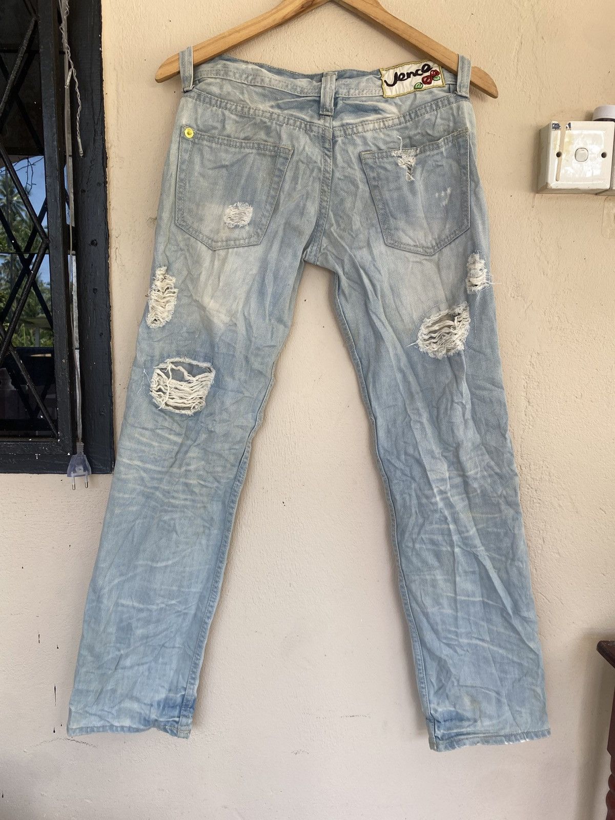 Japanese Brand Vence Distressed Jeans Size US 29 - 2 Thumbnail