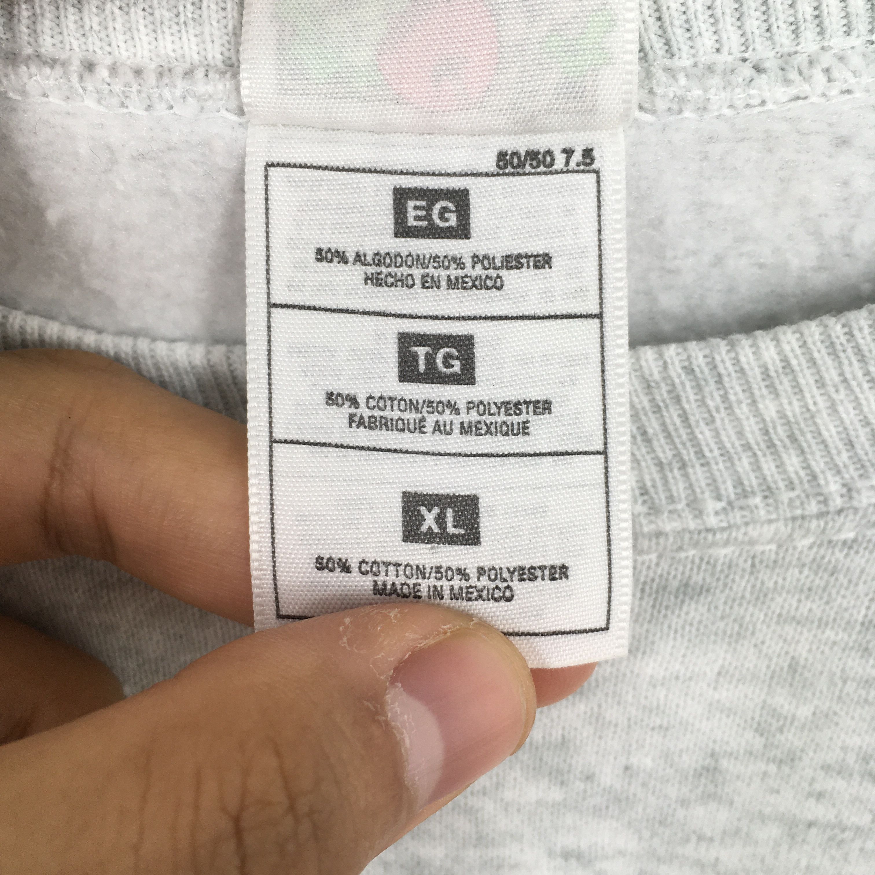Fruit Of The Loom × NFL × Vintage Vintage 90s Miami Dolphins NFL Gray Sweatshirt XLarge Size US XL / EU 56 / 4 - 6 Thumbnail