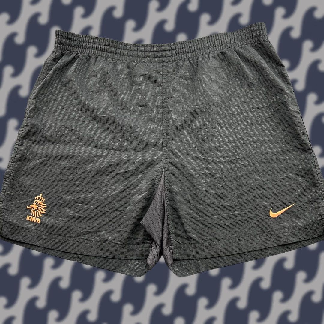 Adidas Nike Black Netherlands 2000 2001 2002 Mens Shorts Medium Home Football adidas Size US 31 - 1 Thumbnail