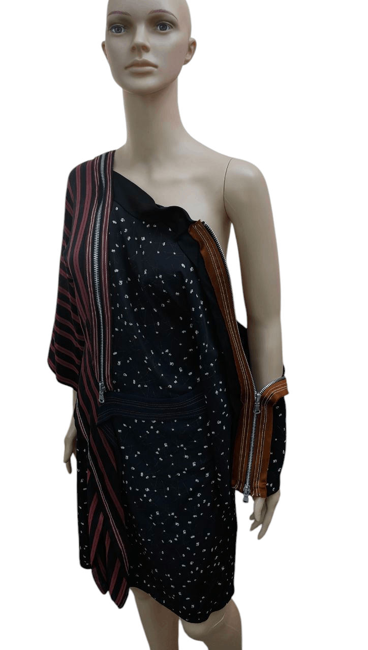 3.1 Phillip Lim 2016 Runway Phillip Lim Reconstructed Silk DressRobeKimono Size XS / US 0-2 / IT 36-38 - 4 Thumbnail