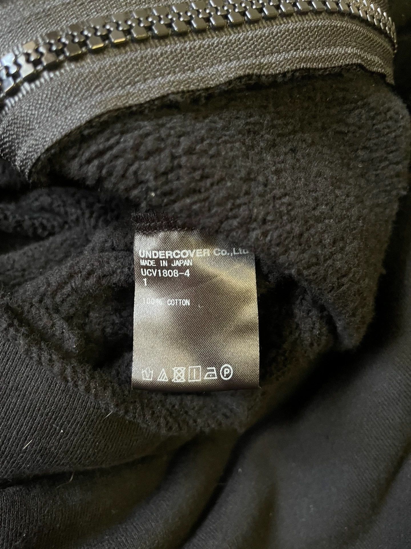 Undercover Undercover 18aw Zip Big Hoodie Size US S / EU 44-46 / 1 - 7 Thumbnail