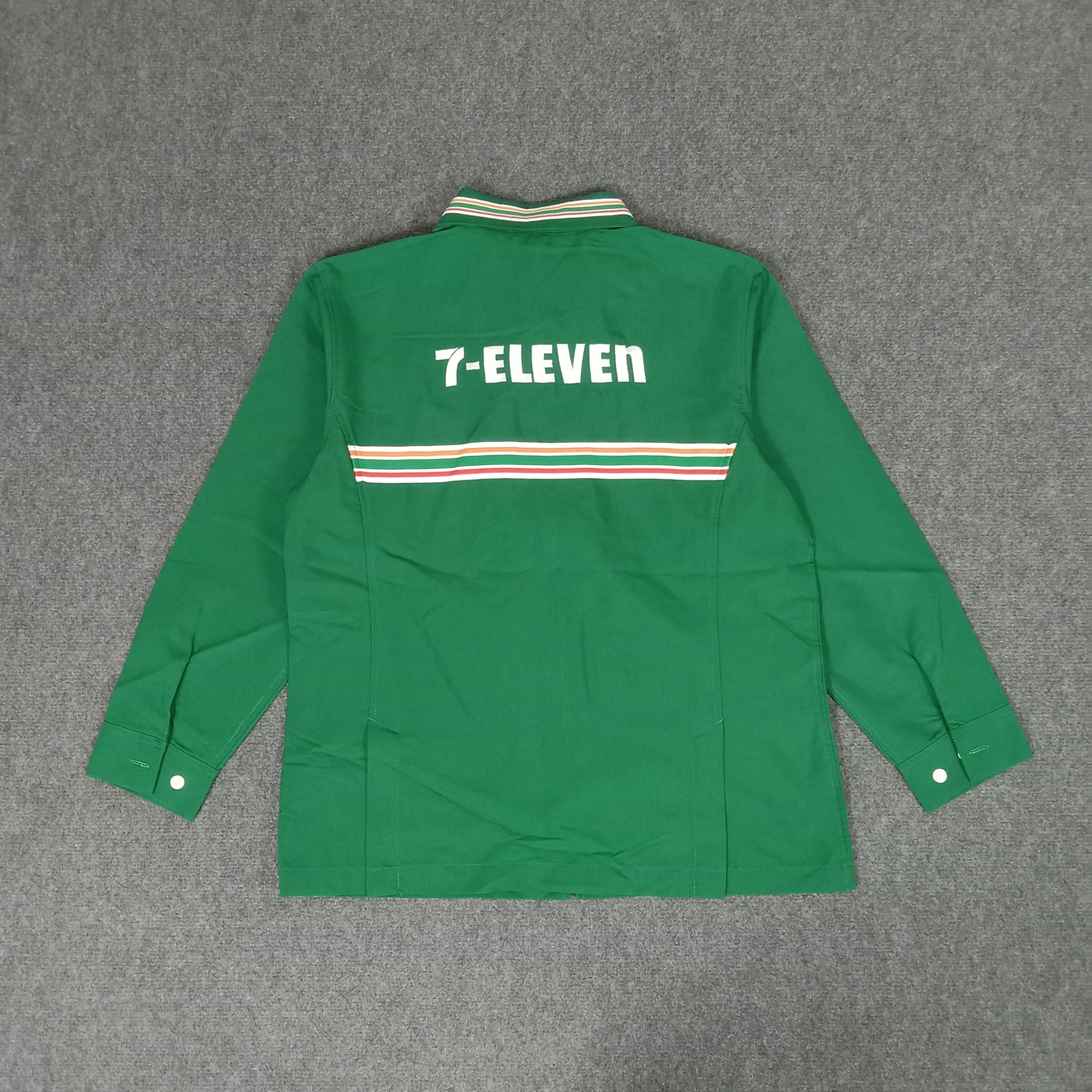 Japanese Brand × Vintage 7 Eleven Japanese Brand Worker Jacket Size US S / EU 44-46 / 1 - 1 Thumbnail