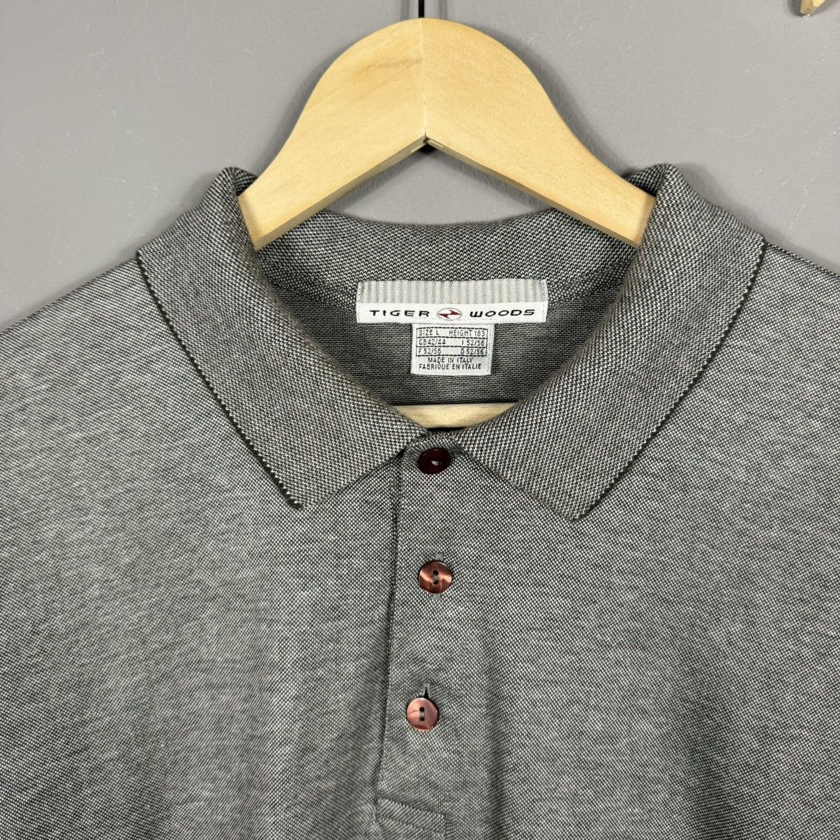 Nike × Tiger Woods × Vintage Vintage Nike Tiger Woods Polo Shirt Size US L / EU 52-54 / 3 - 3 Thumbnail
