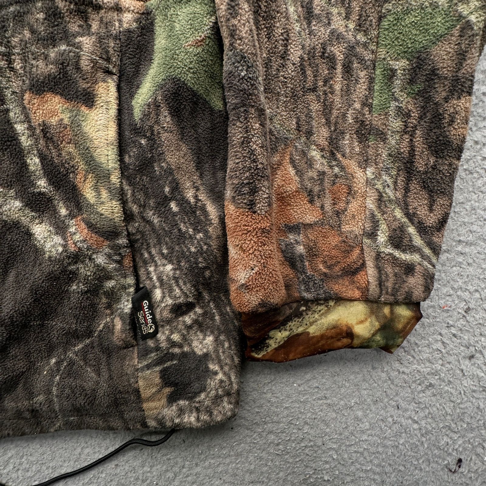 Guide Series Vintage Guided Series Camouflage Fleece Jacket Mens XL Size US XL / EU 56 / 4 - 11 Thumbnail