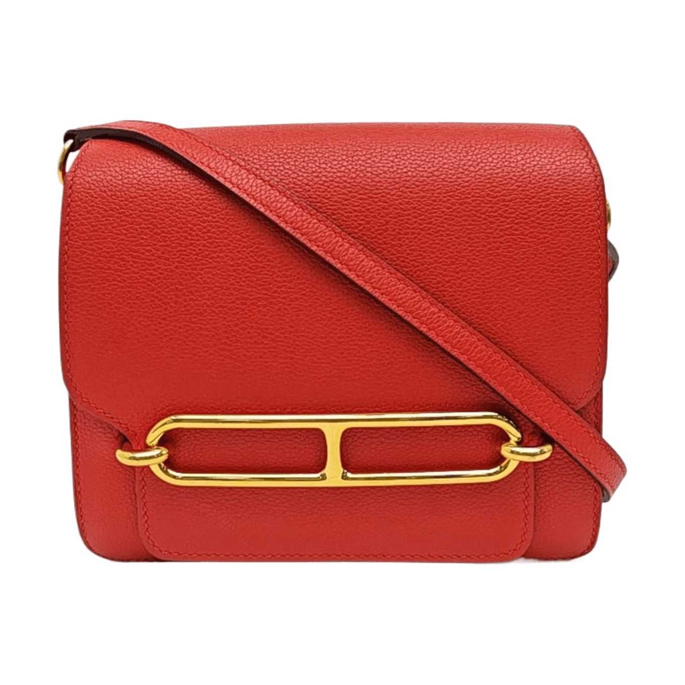 Hermes HERMÈS Roulis 18 Evercolor Leather Shoulder Bag Size ONE SIZE - 1 Thumbnail