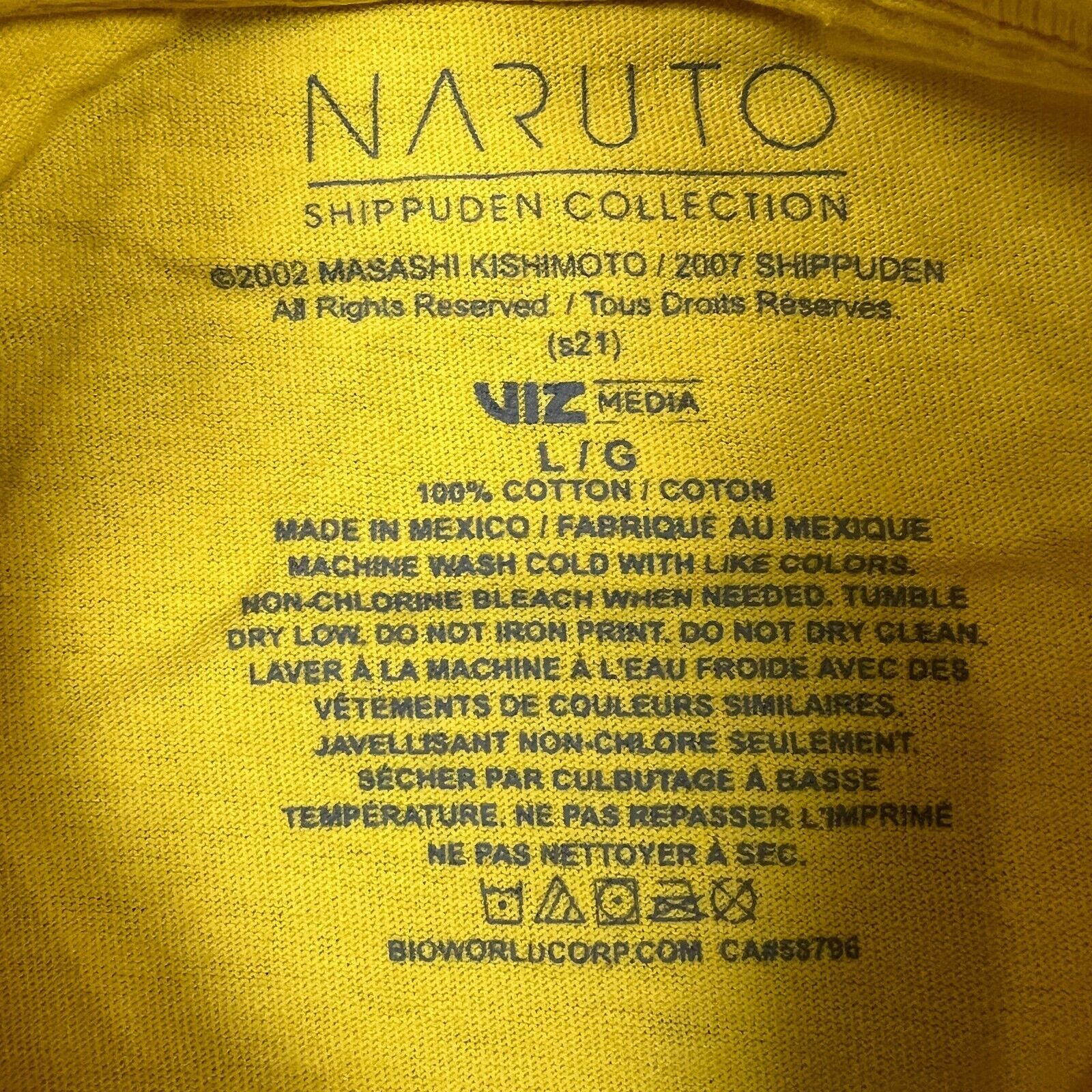 Anime × Cartoon Network × Vintage VTG 2007 Naruto Shippuden T Shirt Ichiraku Ramen Anime Tee Size US L / EU 52-54 / 3 - 5 Thumbnail