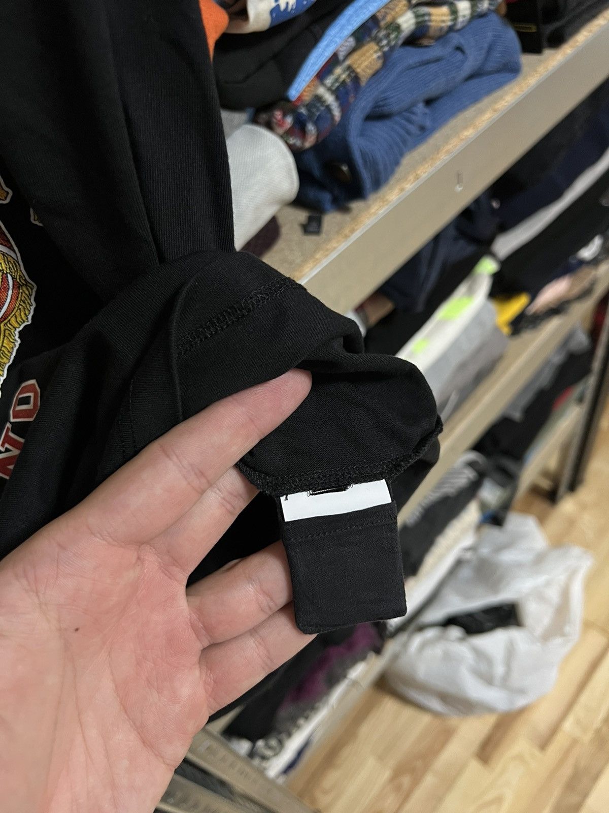 Versace Versace Milano Big Logo Coat of Arms Black T-Shirt Size S Size S / US 4 / IT 40 - 4 Thumbnail