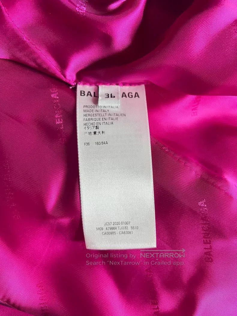 Balenciaga Balenciaga Hourglass double-breasted coat Size XS / US 0-2 / IT 36-38 - 3 Thumbnail