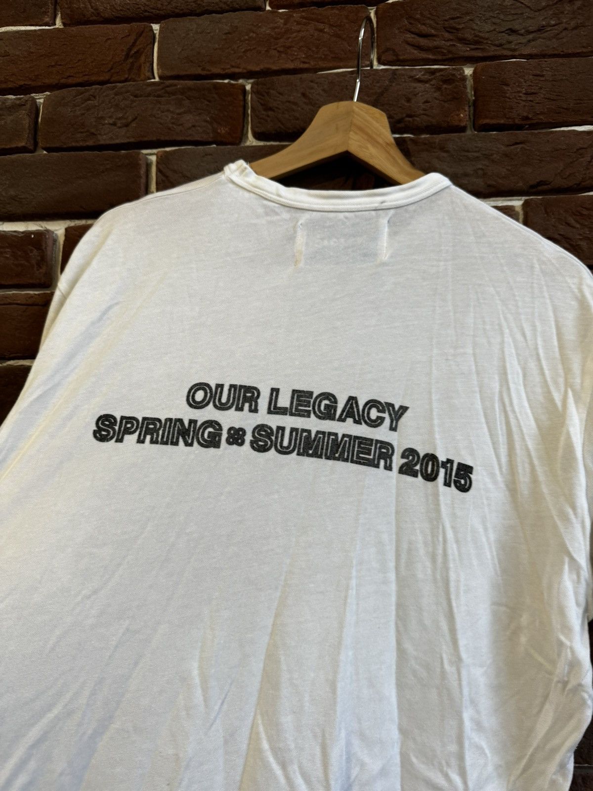 Our Legacy Our Legacy SS15 Metal White Ignition Rare XL White tee Hype Size US XL / EU 56 / 4 - 8 Thumbnail