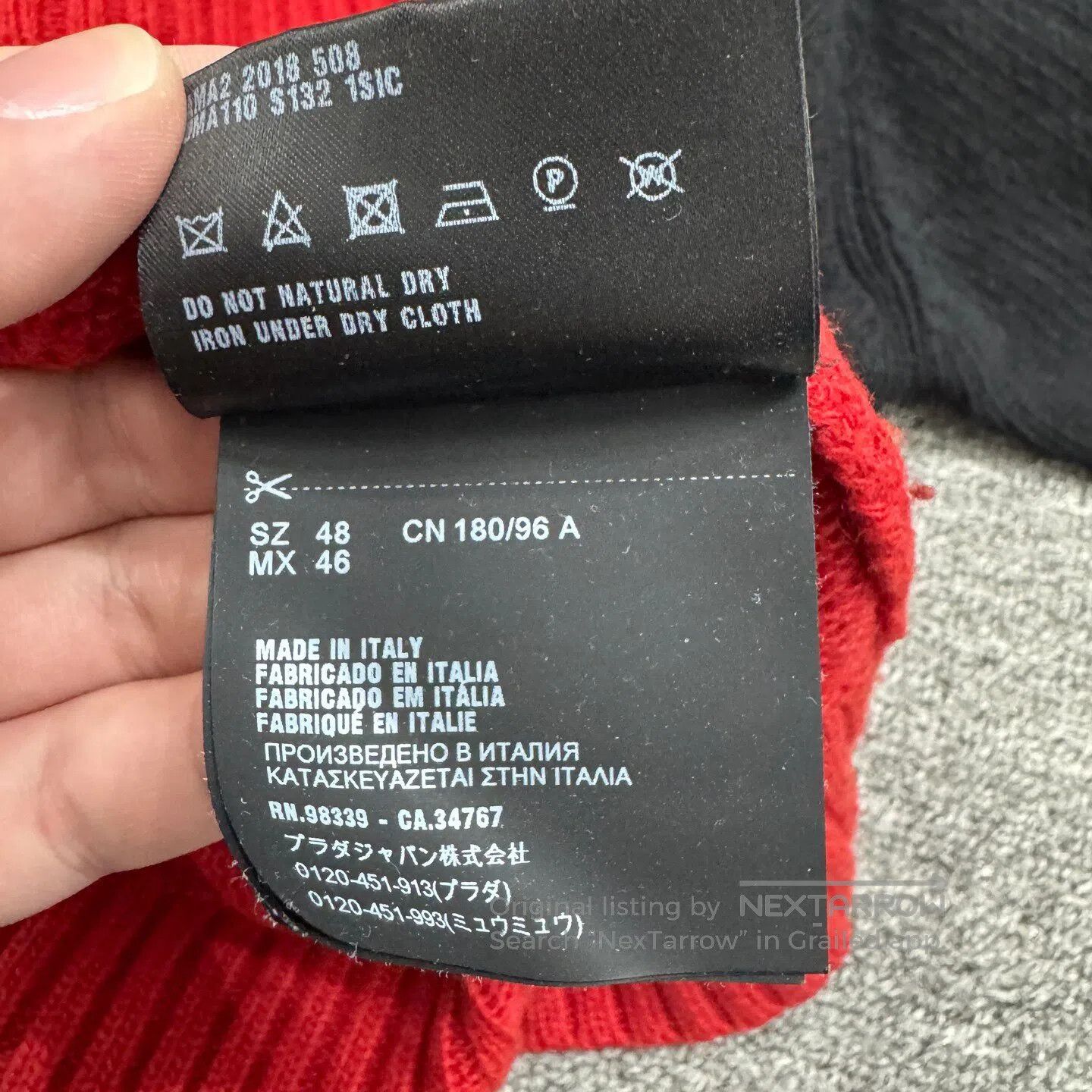 Prada Prada Flame wool sweater| Size US M / EU 48-50 / 2 - 4 Thumbnail