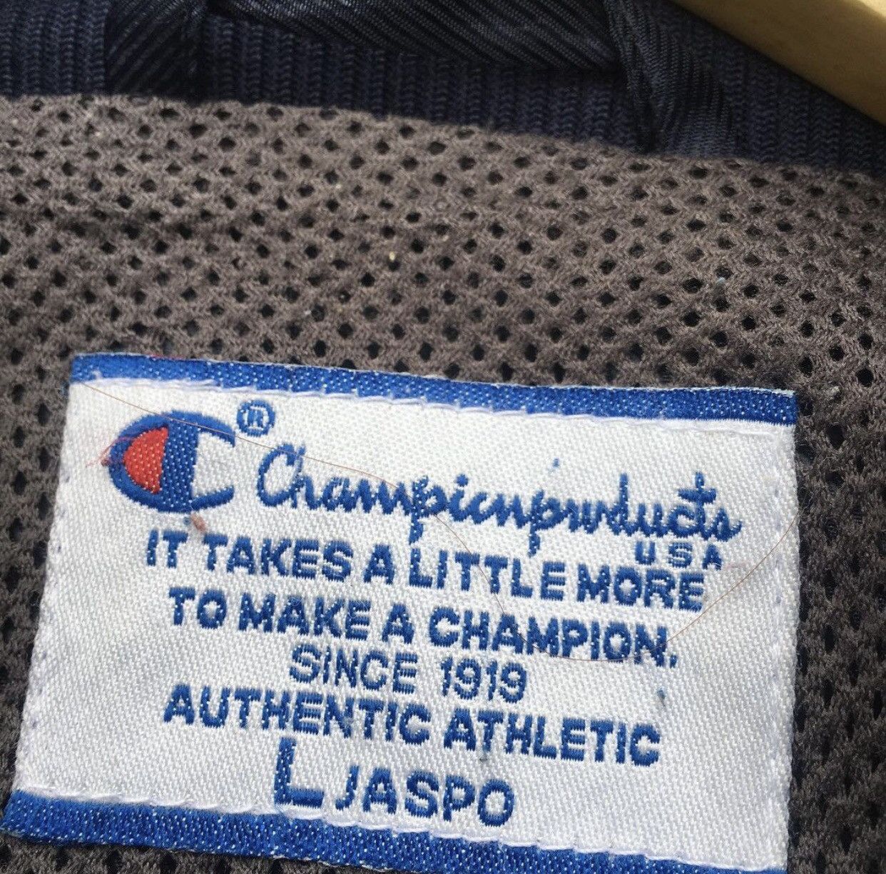 CRAZY VINTAGE Y2K CHAMPION PRODUCTS JACKET HIDDEN HOODIE