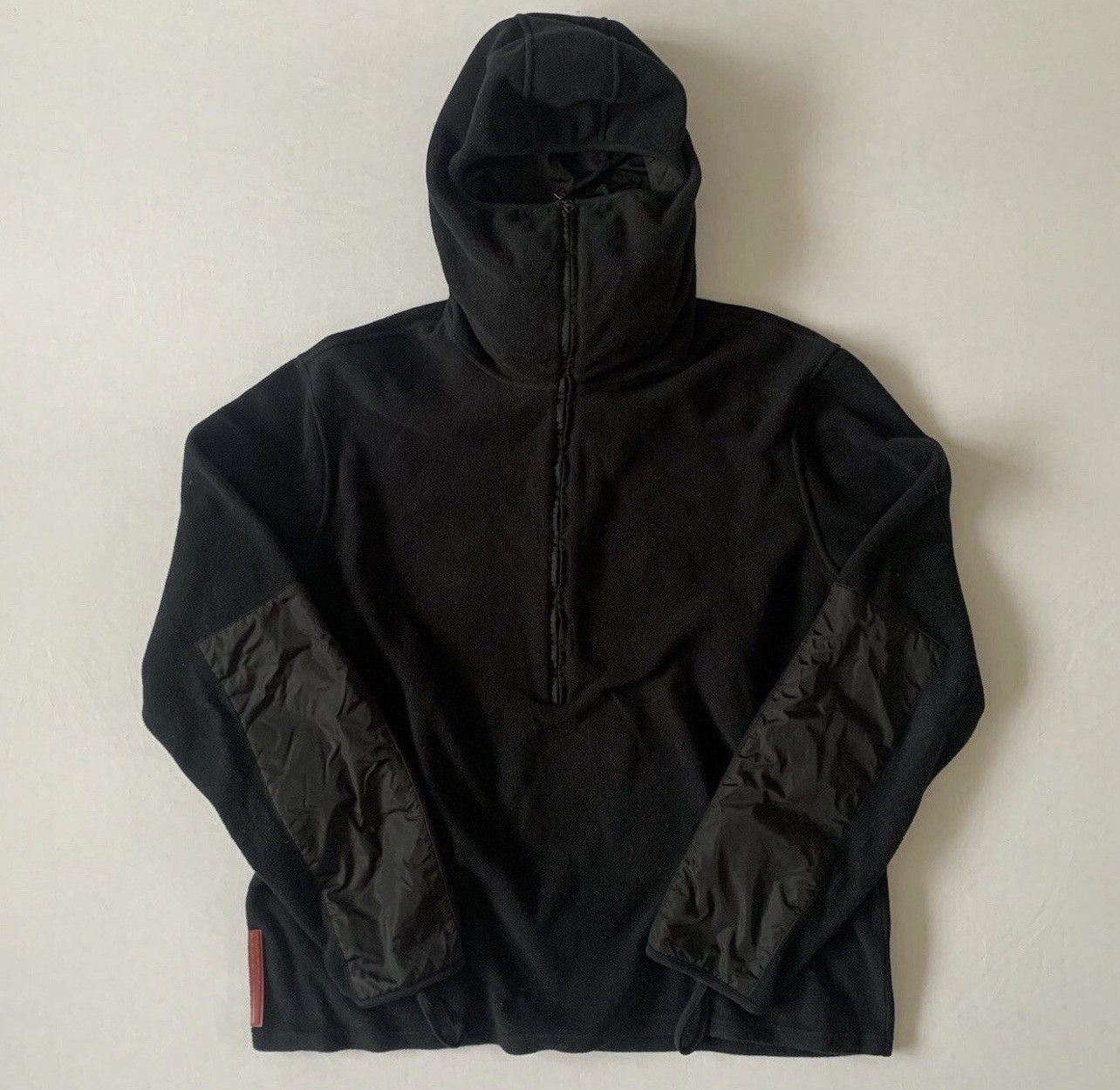 Prada FW1999 Prada Sport Black Ninja Half Zipper Size US XL / EU 56 / 4 - 1 Thumbnail