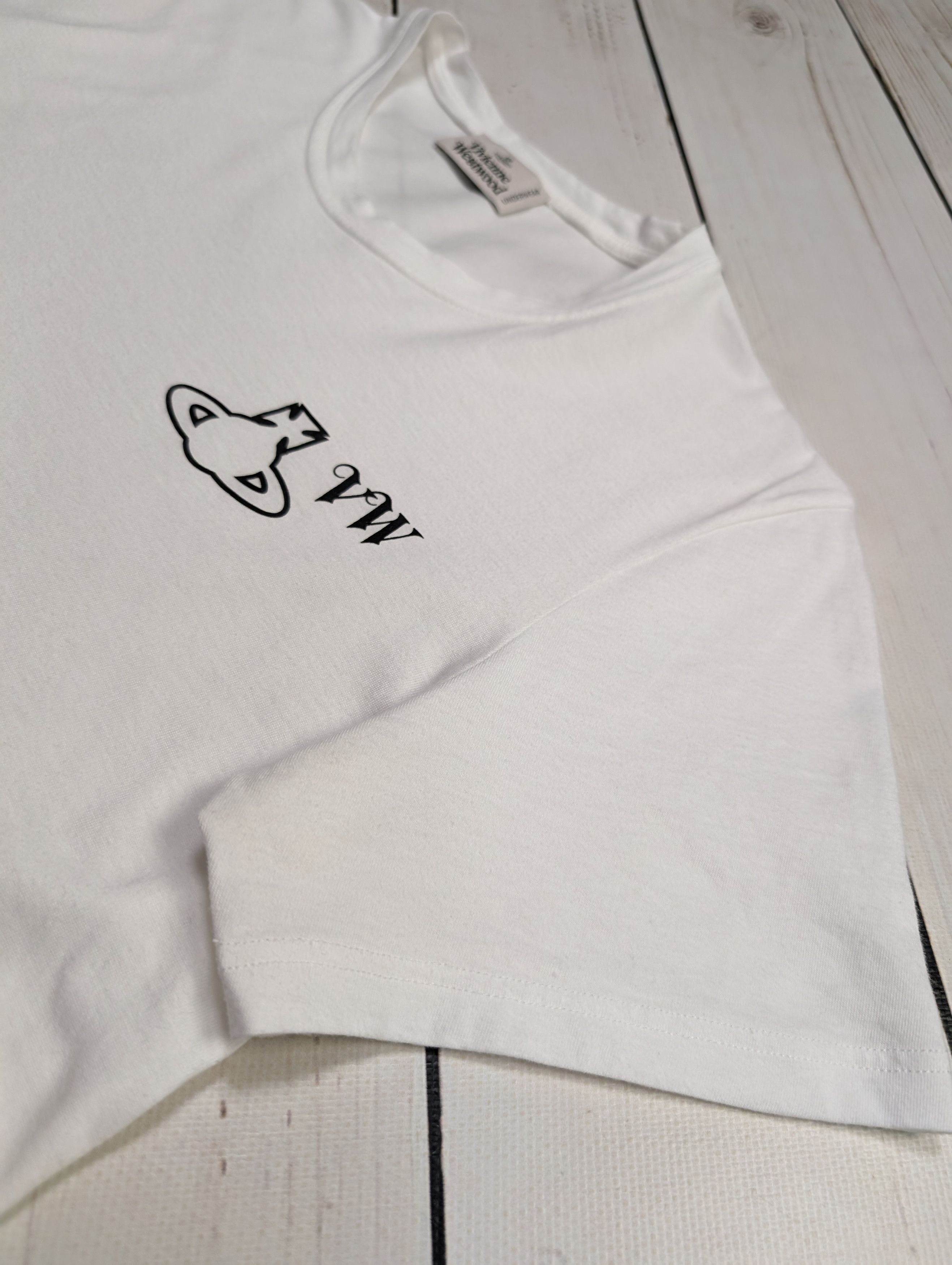 Vivienne Westwood Vivienne Westwood Underwear Logo T-Shirt White Size US M / EU 48-50 / 2 - 8 Thumbnail