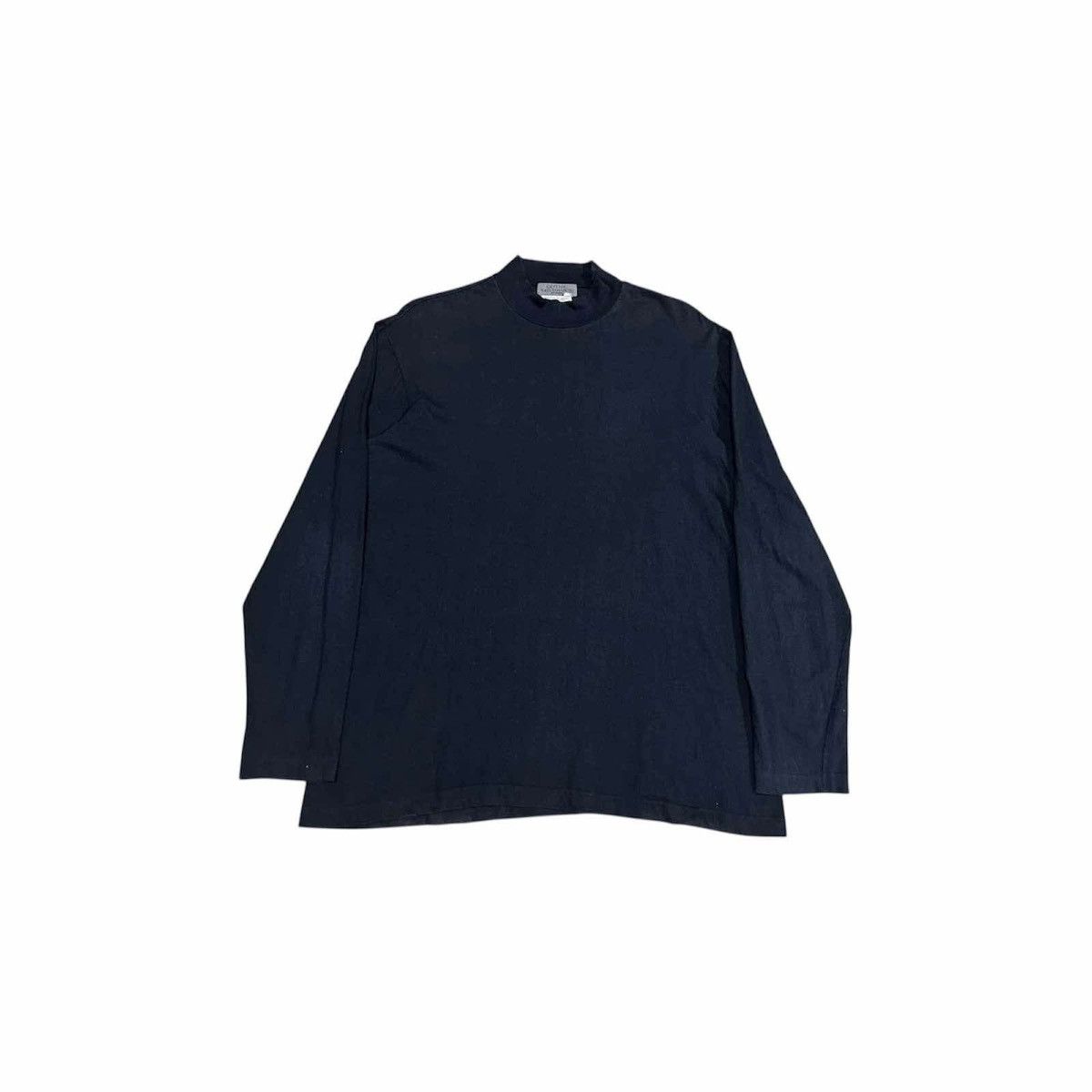 Y's × Y's for Men × Yohji Yamamoto 🔥Rare Vintage Archived Gothic Yohji Yamamoto Mock Neck Ls Size US M / EU 48-50 / 2 - 1 Thumbnail
