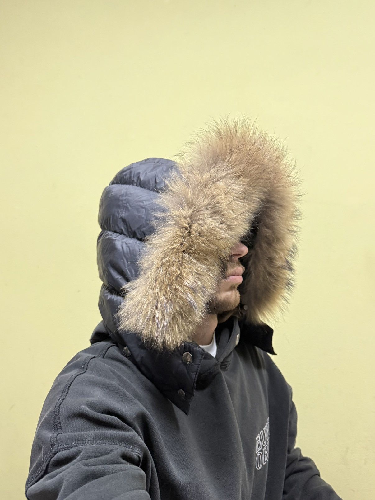 Moncler Moncler fur puffer down hood Size ONE SIZE - 1 Thumbnail