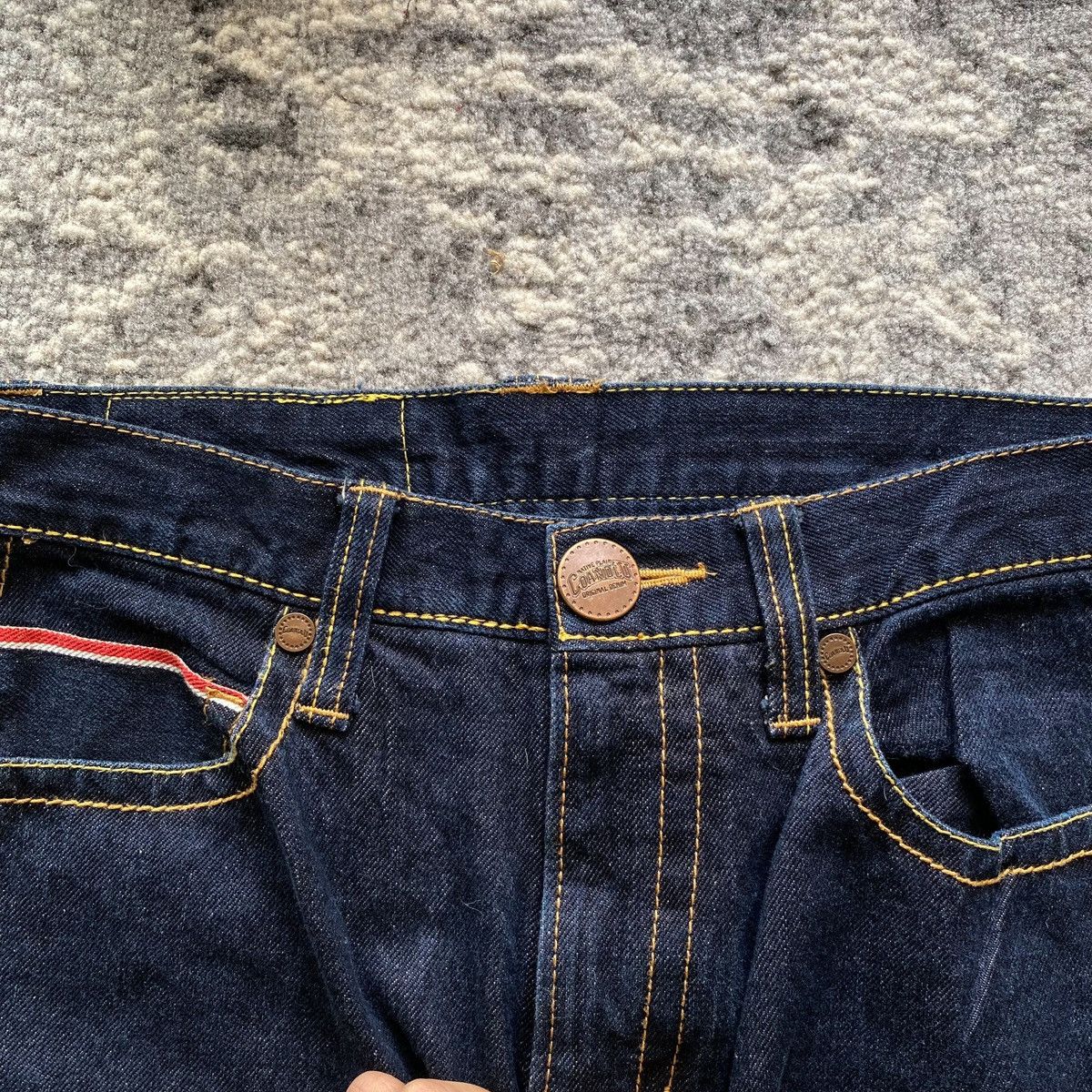 Japanese Brand Vintage CO&LU selvedge motocycle denim Size US 30 / EU 46 - 5 Thumbnail