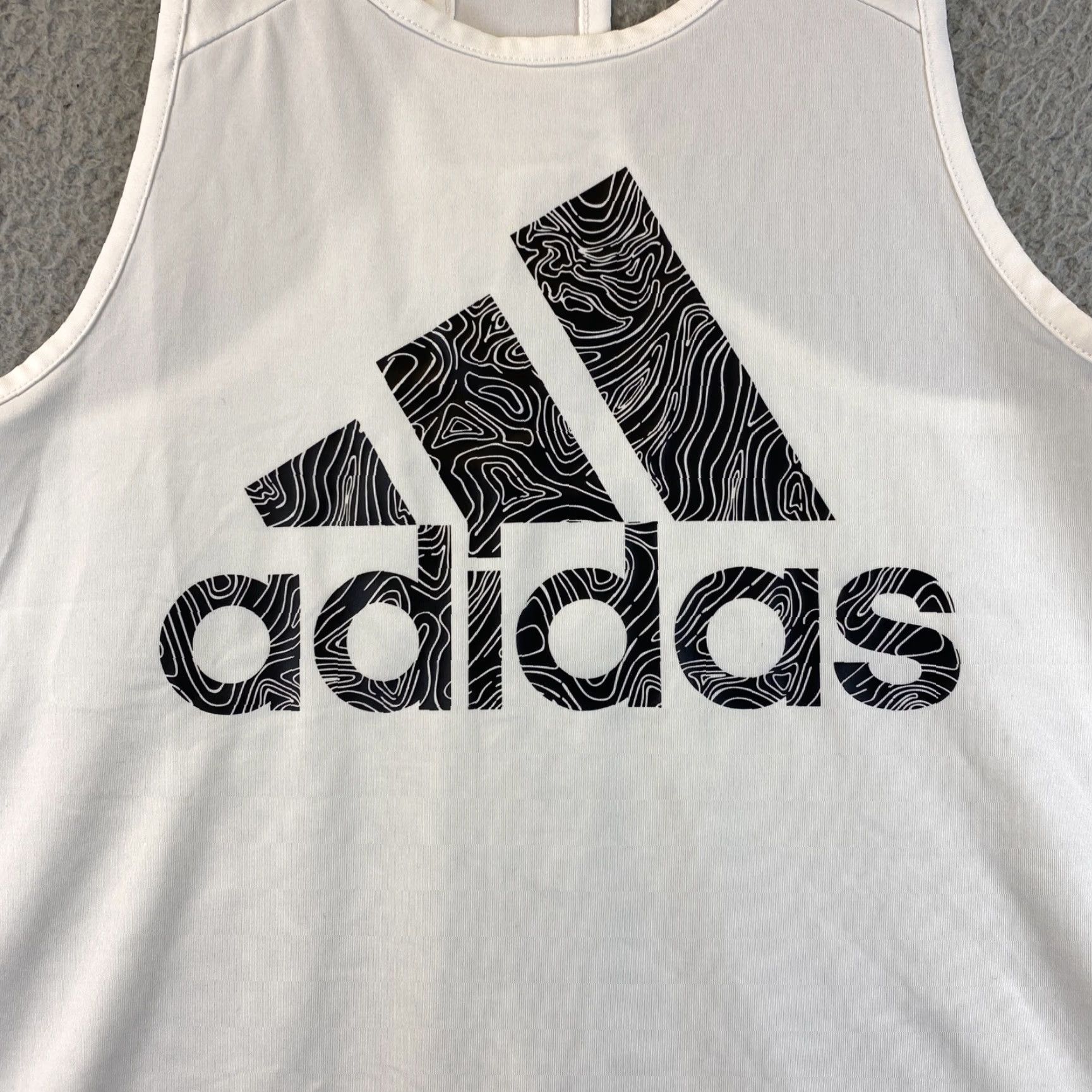 Adidas adidas Climalite Sleeveless Shirt Women's S White Tank Top / 42-41 Size S / US 4 / IT 40 - 2 Thumbnail