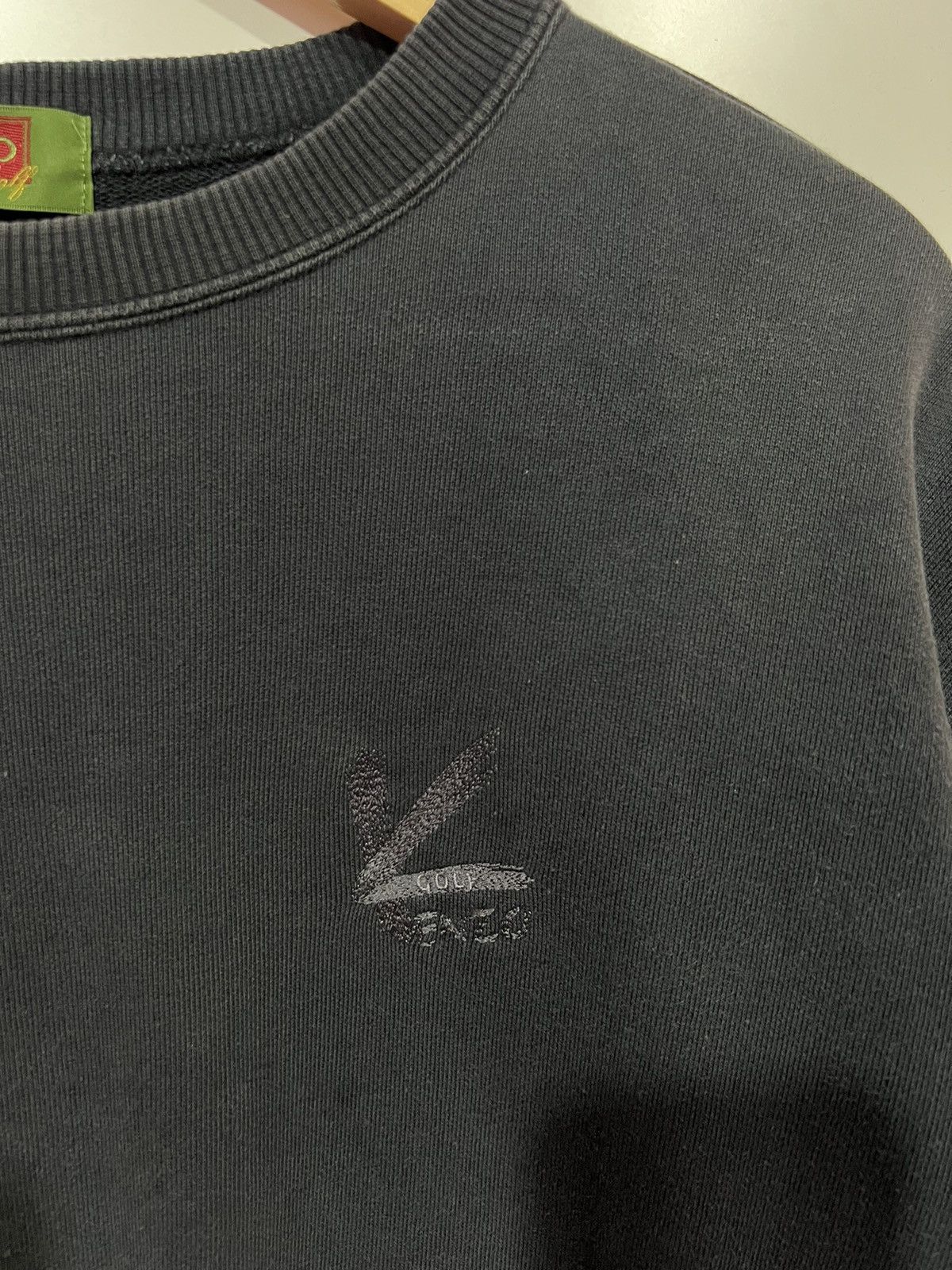 Kenzo 🔥 KENZO GOLF EMBROIDED BAGGY STYLE SUNFADED SWEATSHIRT Size US M / EU 48-50 / 2 - 6 Thumbnail